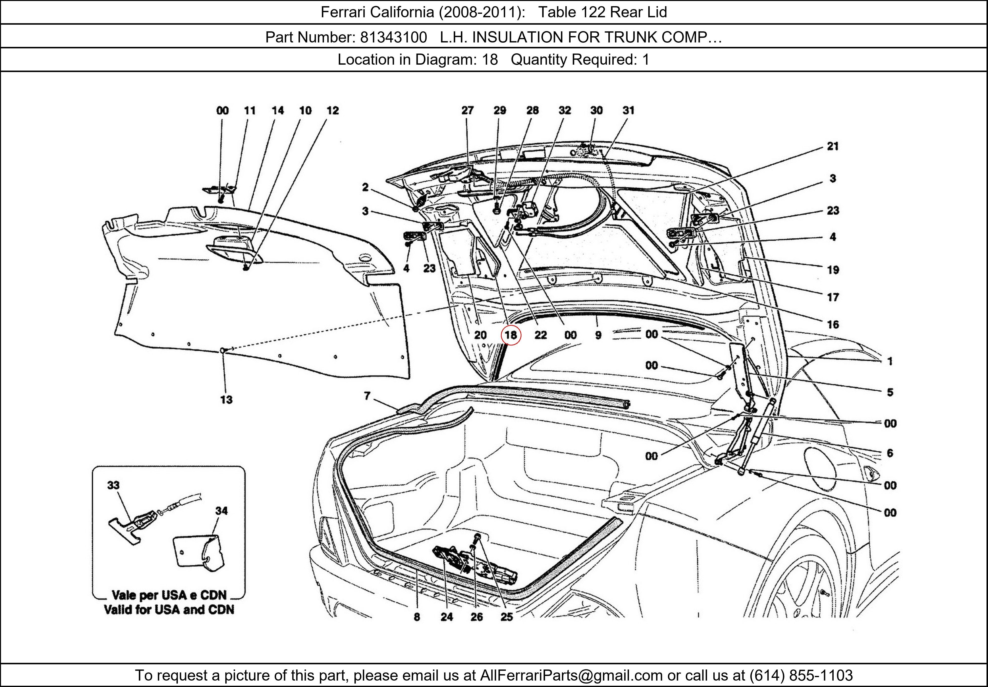 Ferrari Part 81343100