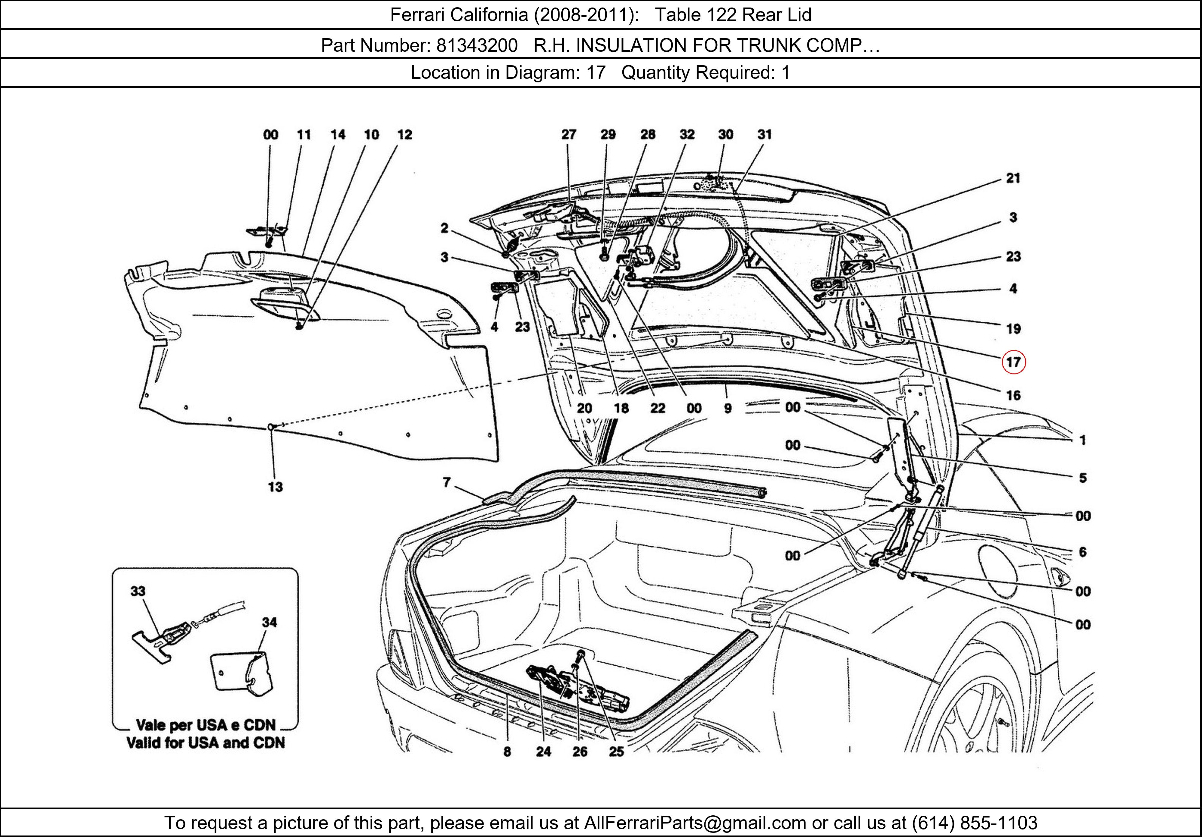 Ferrari Part 81343200