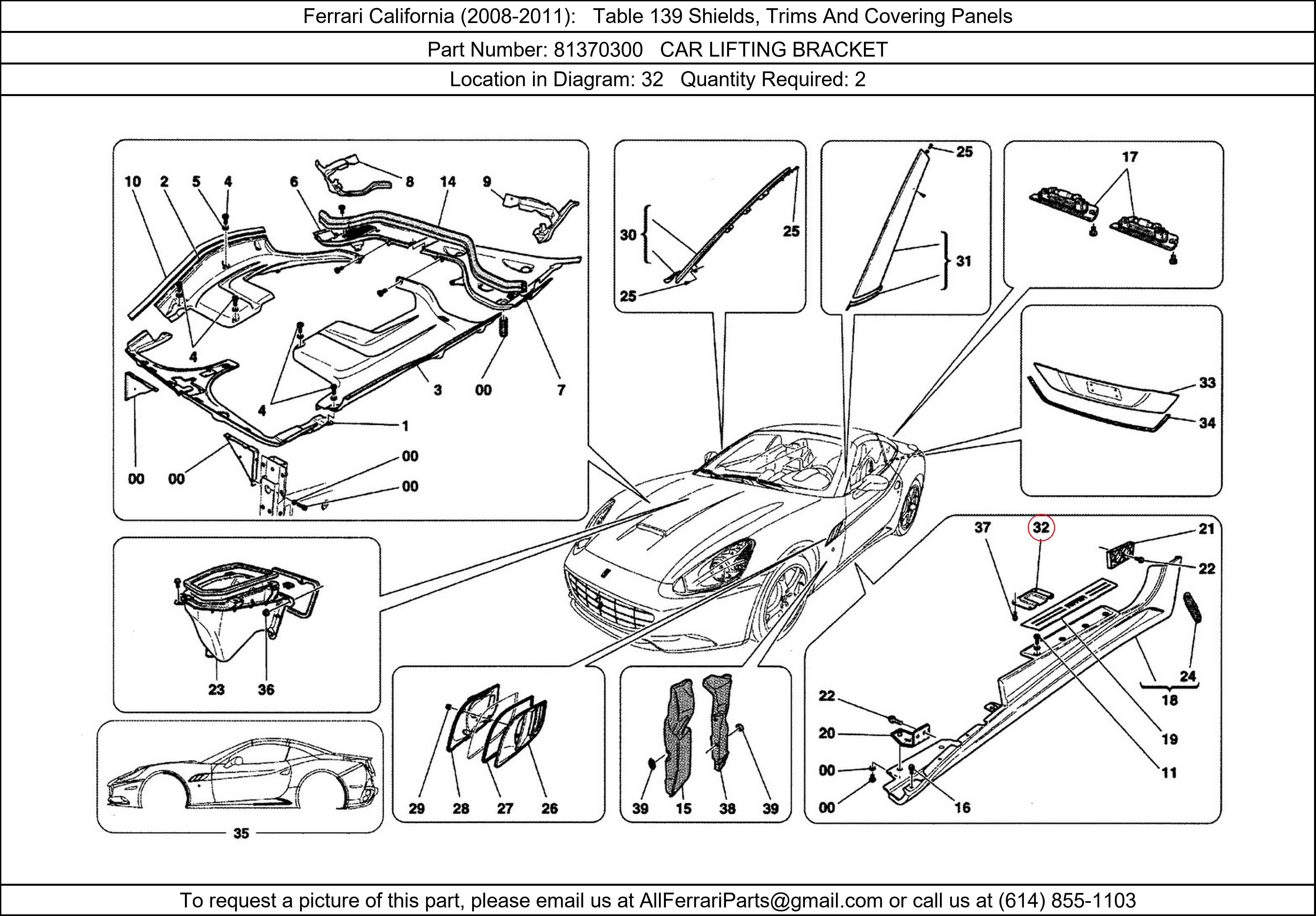 Ferrari Part 81370300