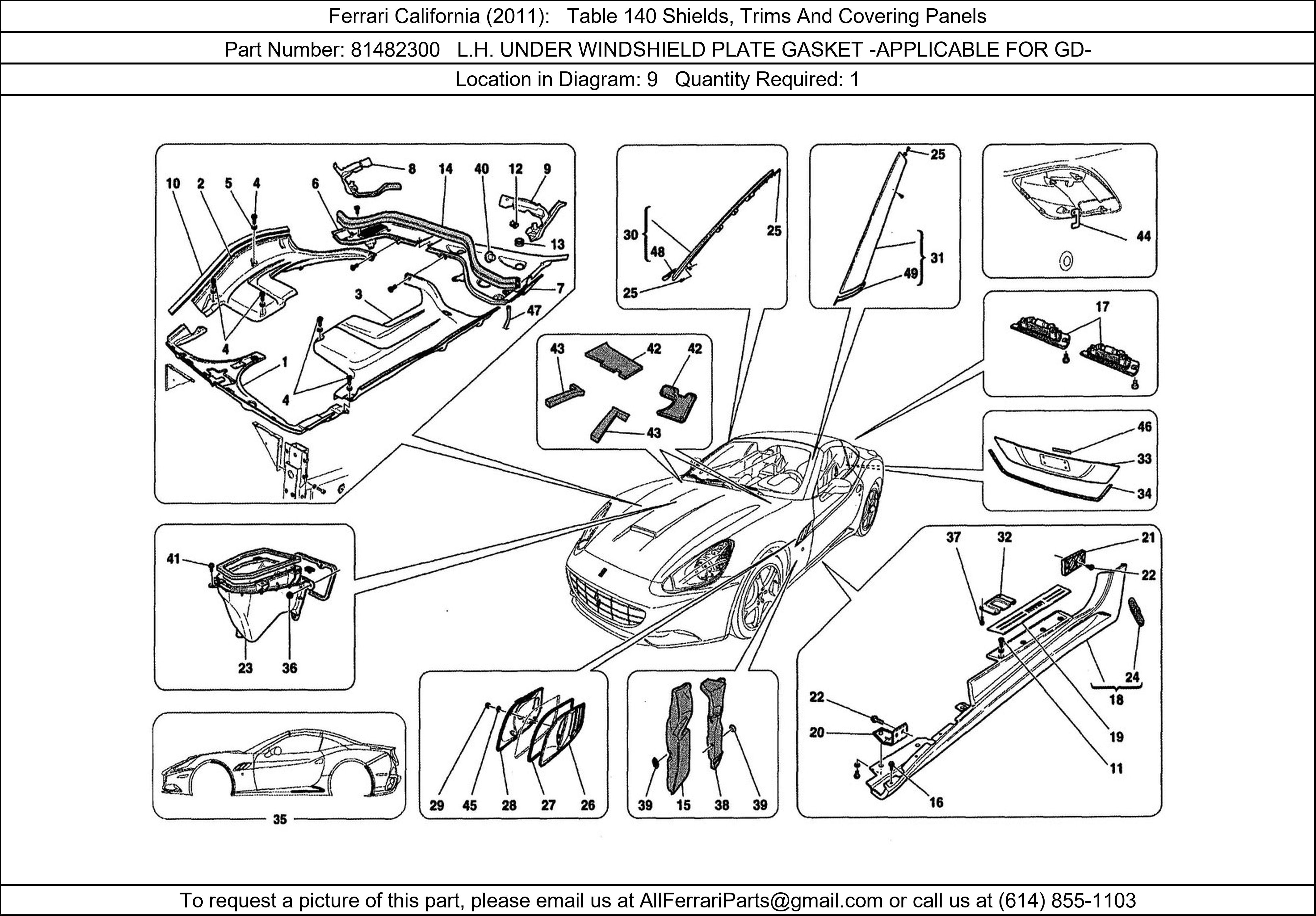 Ferrari Part 81482300