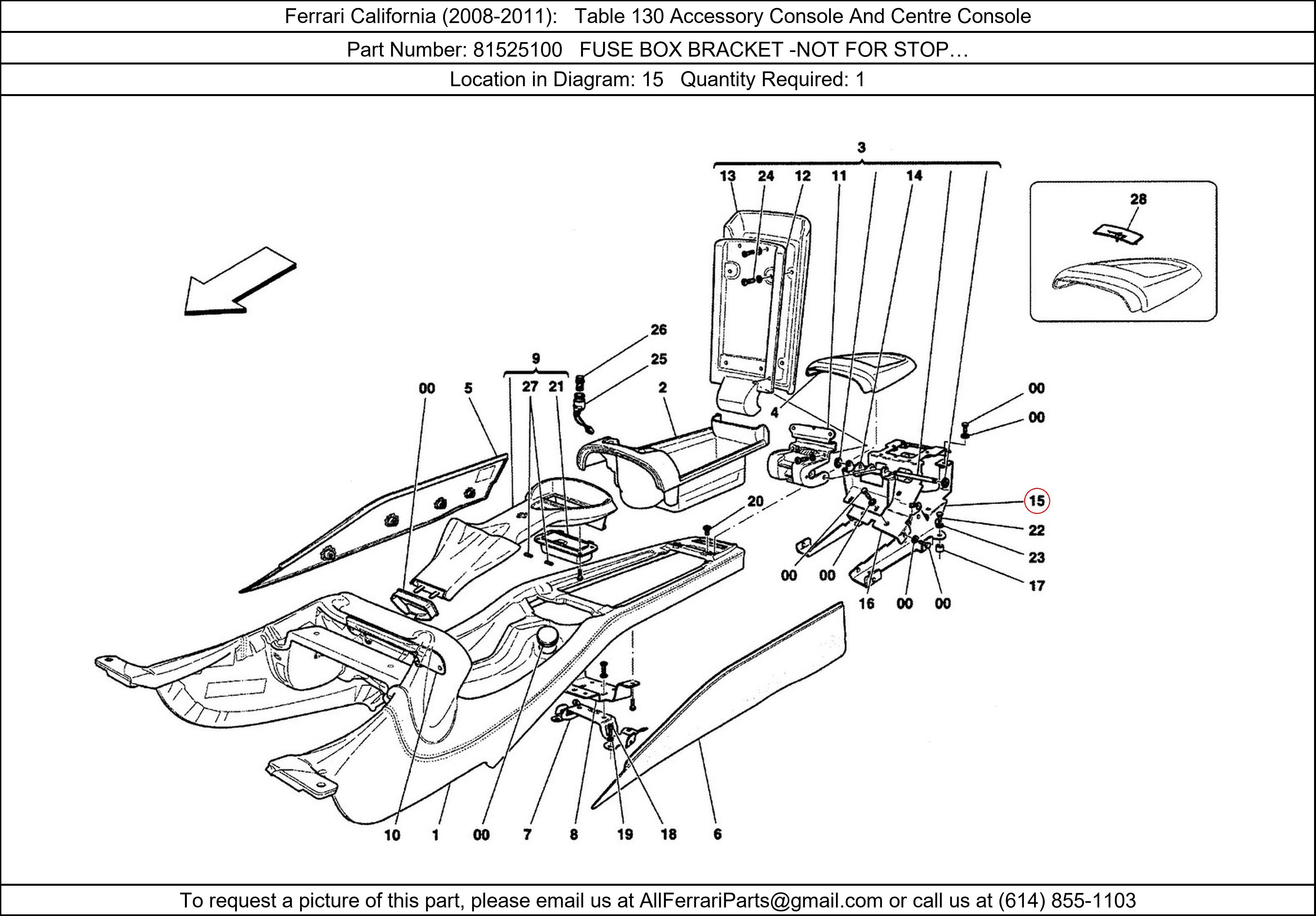 Ferrari Part 81525100