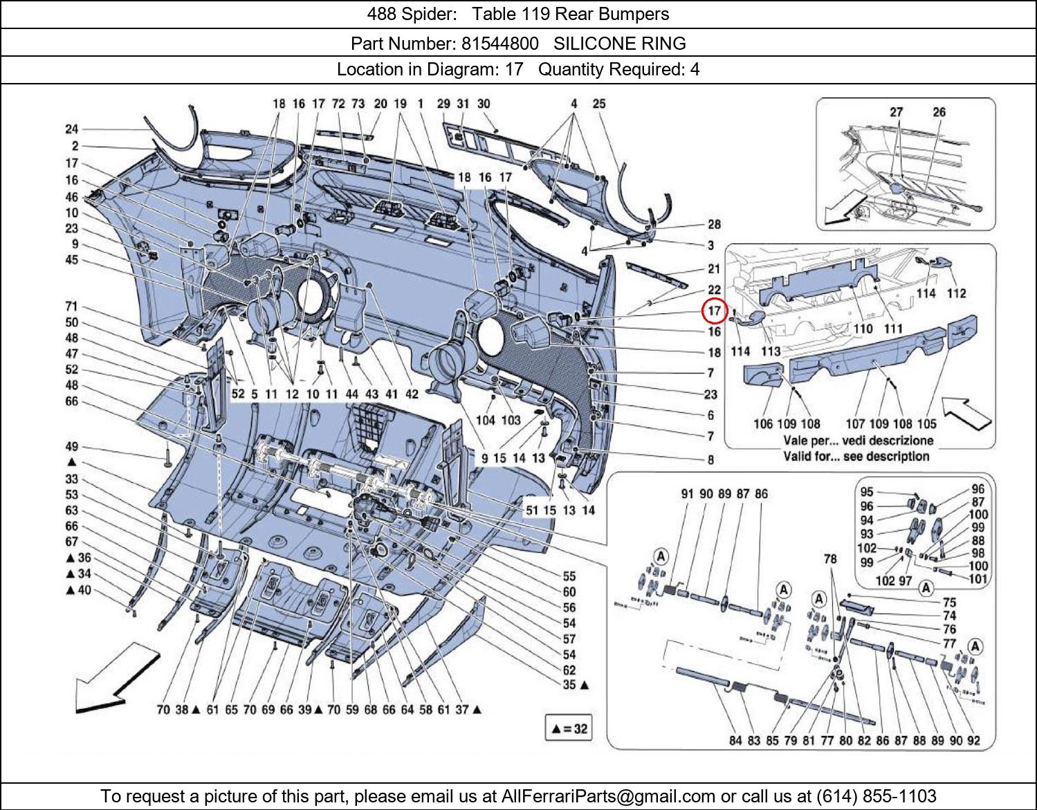 Ferrari Part 81544800