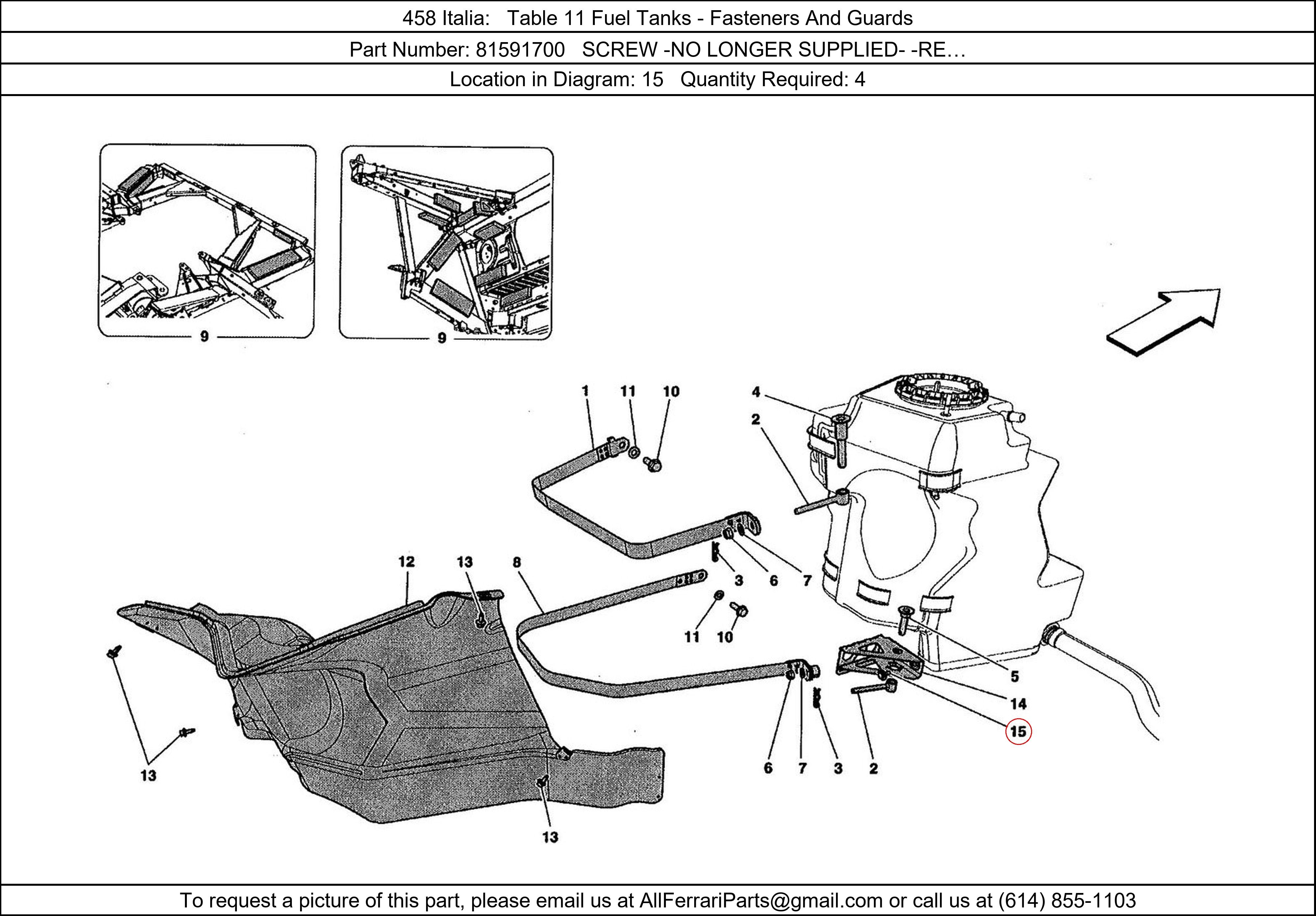 Ferrari Part 81591700