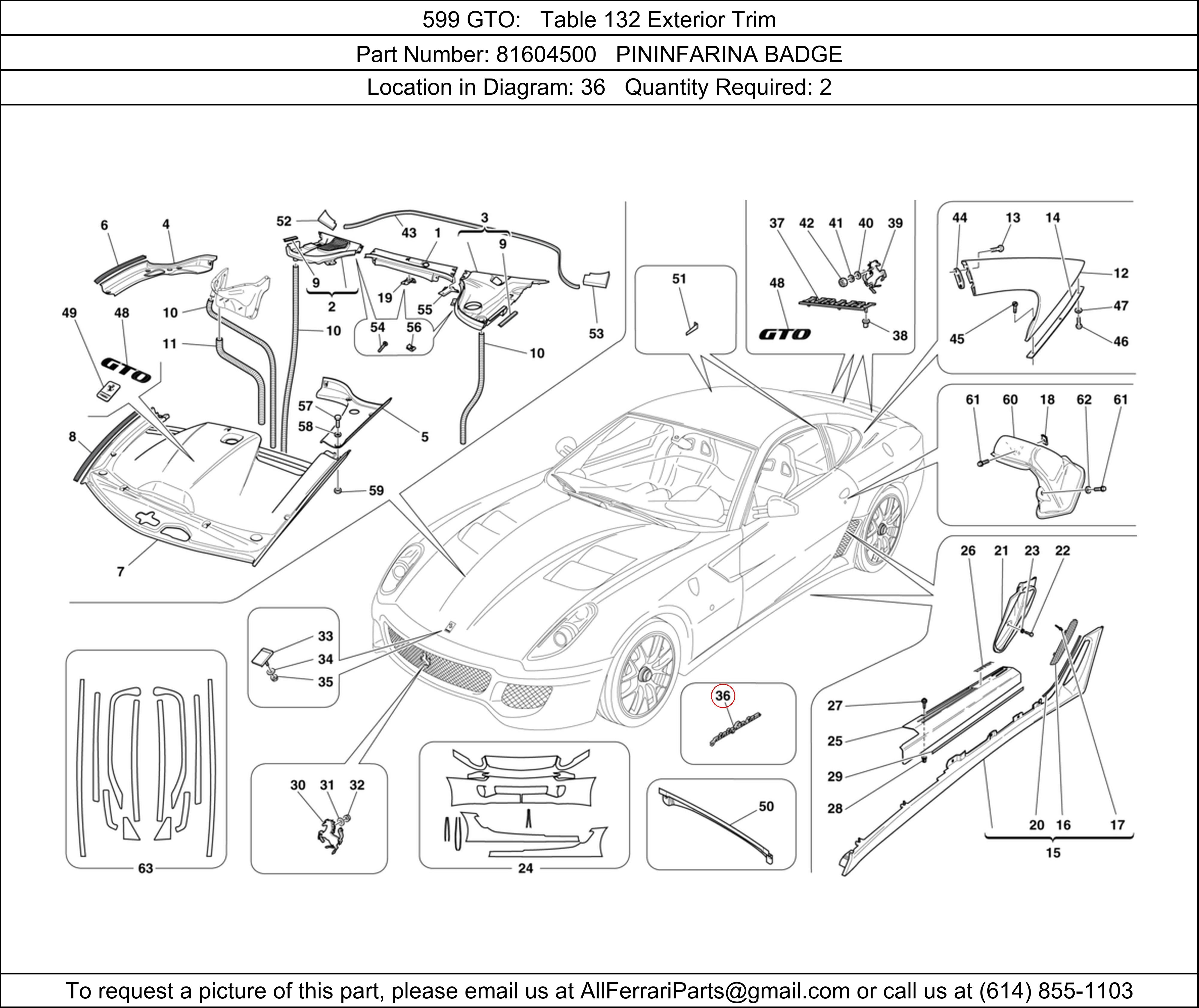 Ferrari Part 81604500