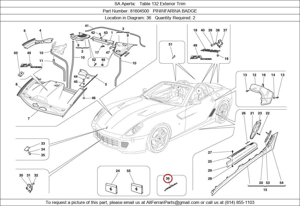 Ferrari Part 81604500