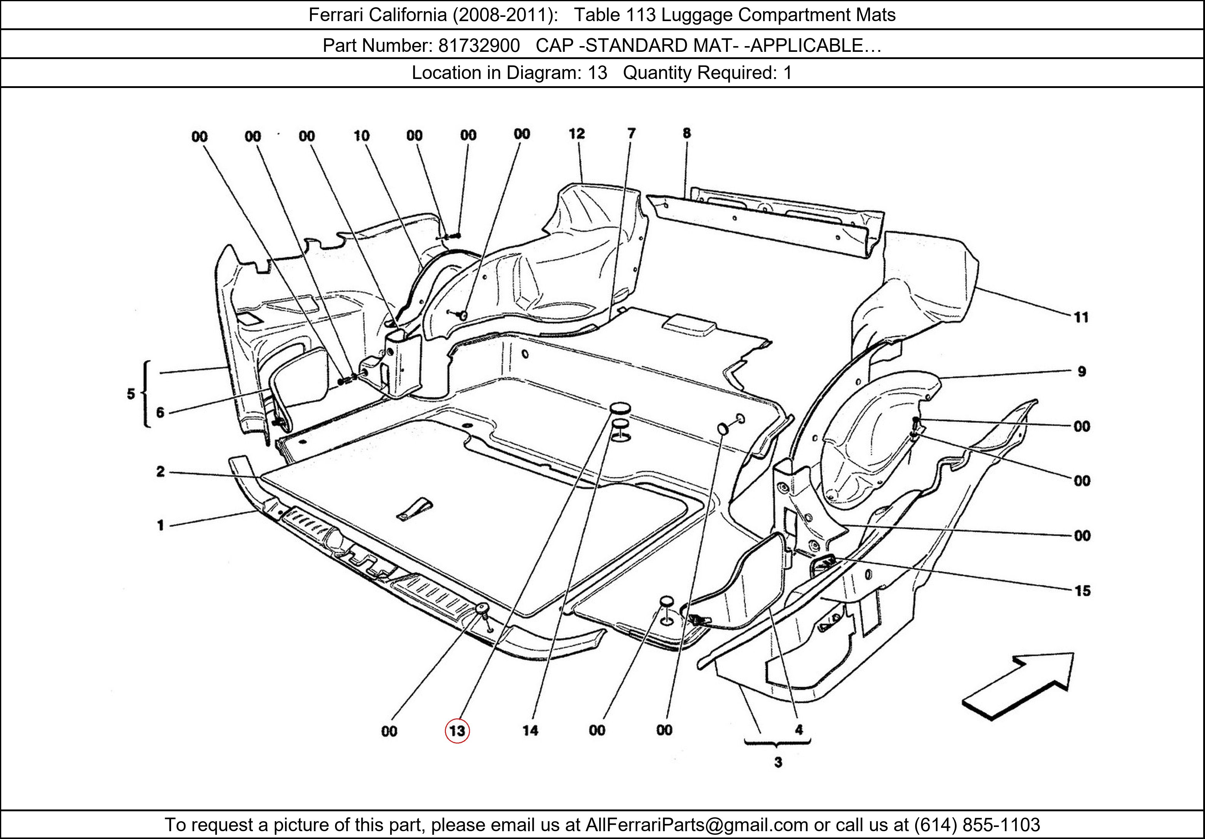 Ferrari Part 81732900