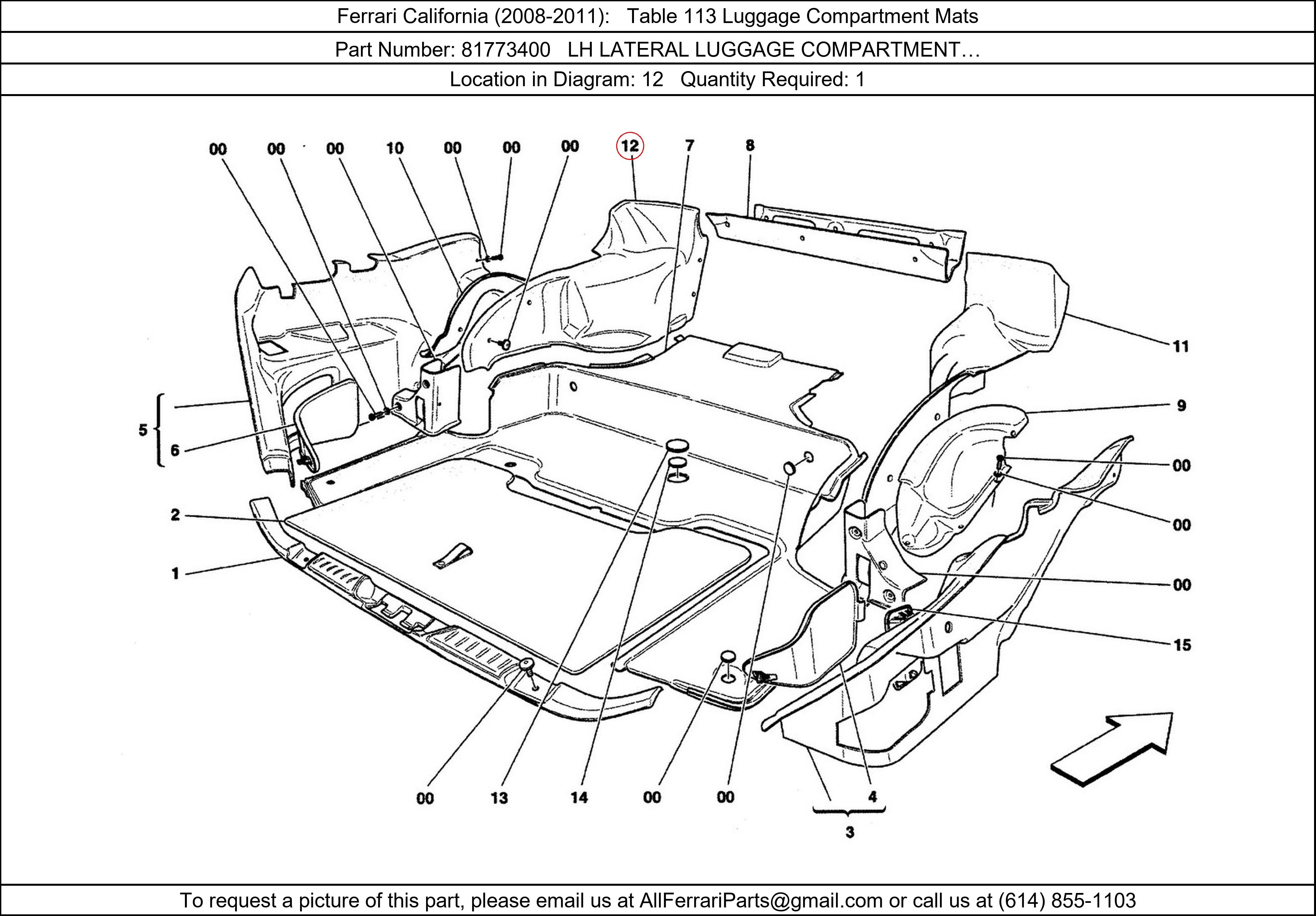 Ferrari Part 81773400