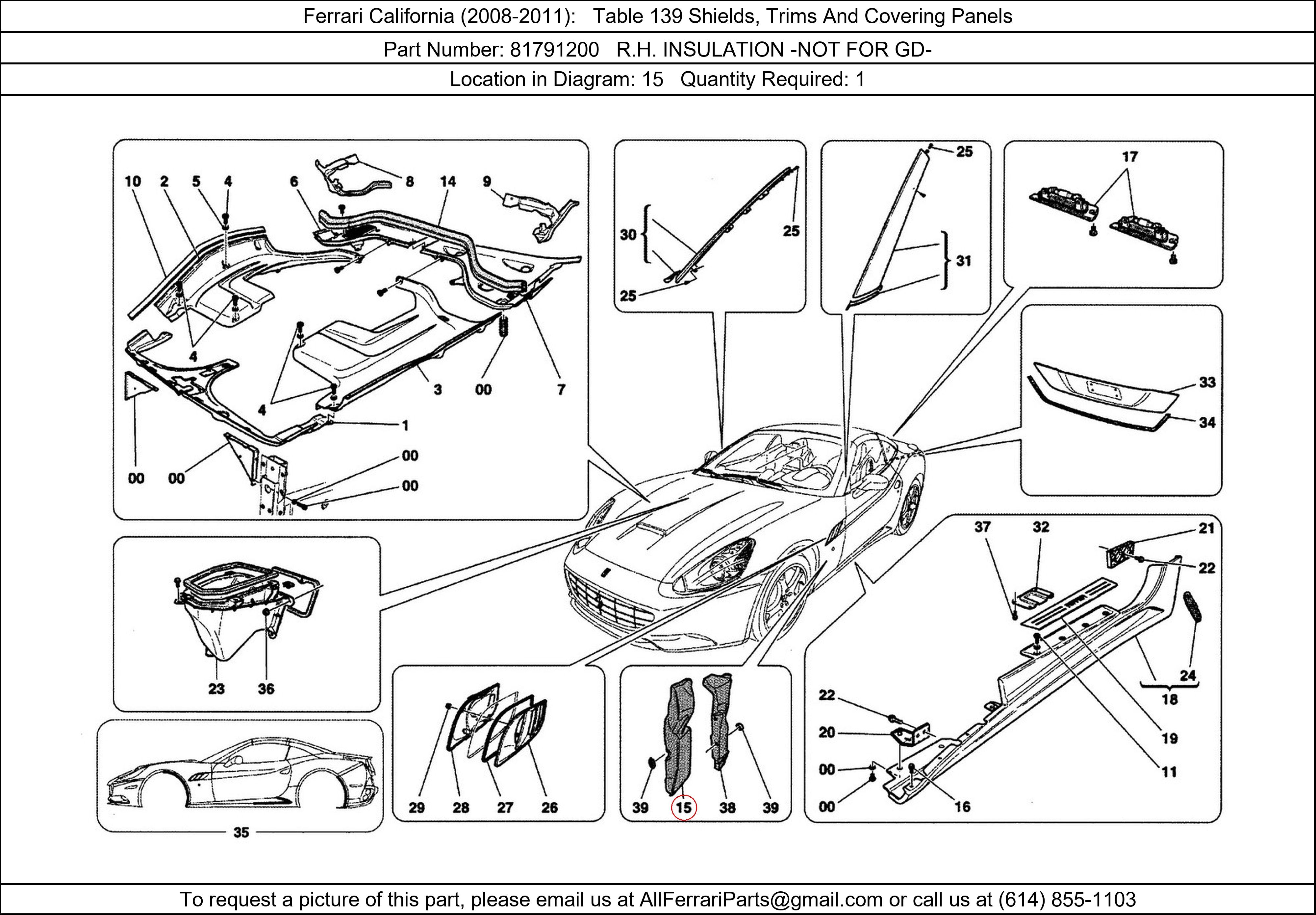 Ferrari Part 81791200