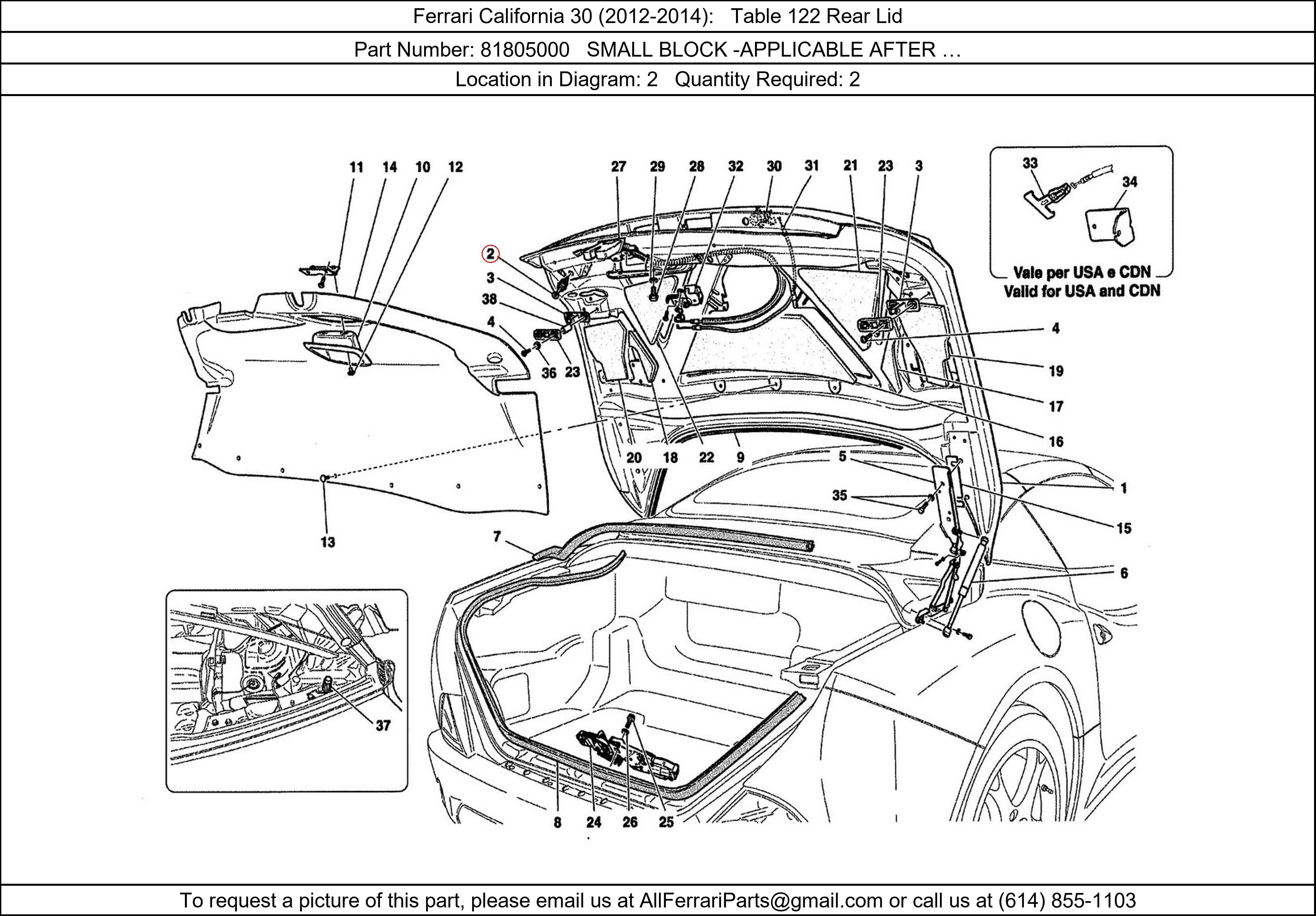 Ferrari Part 81805000