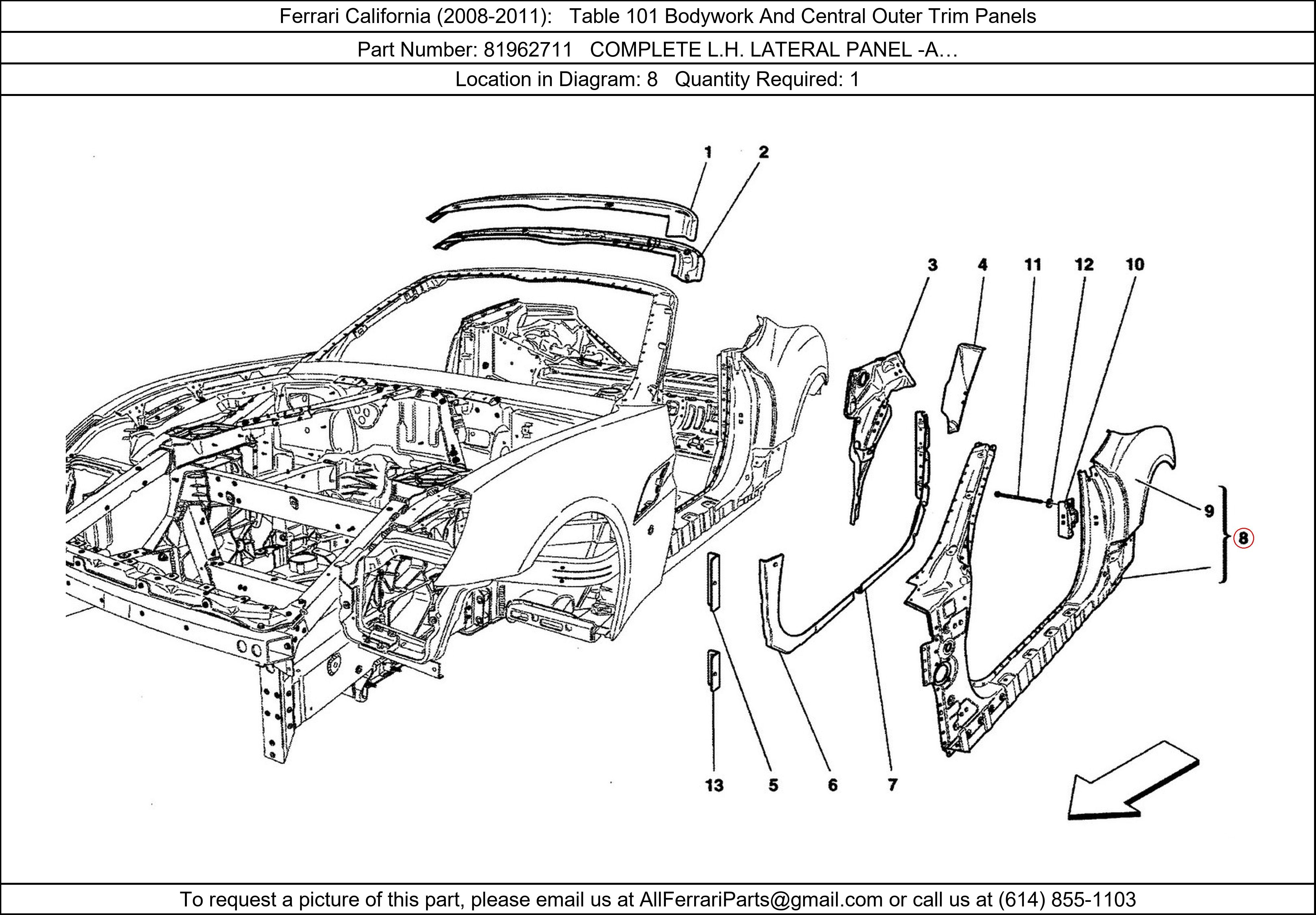 Ferrari Part 81962711