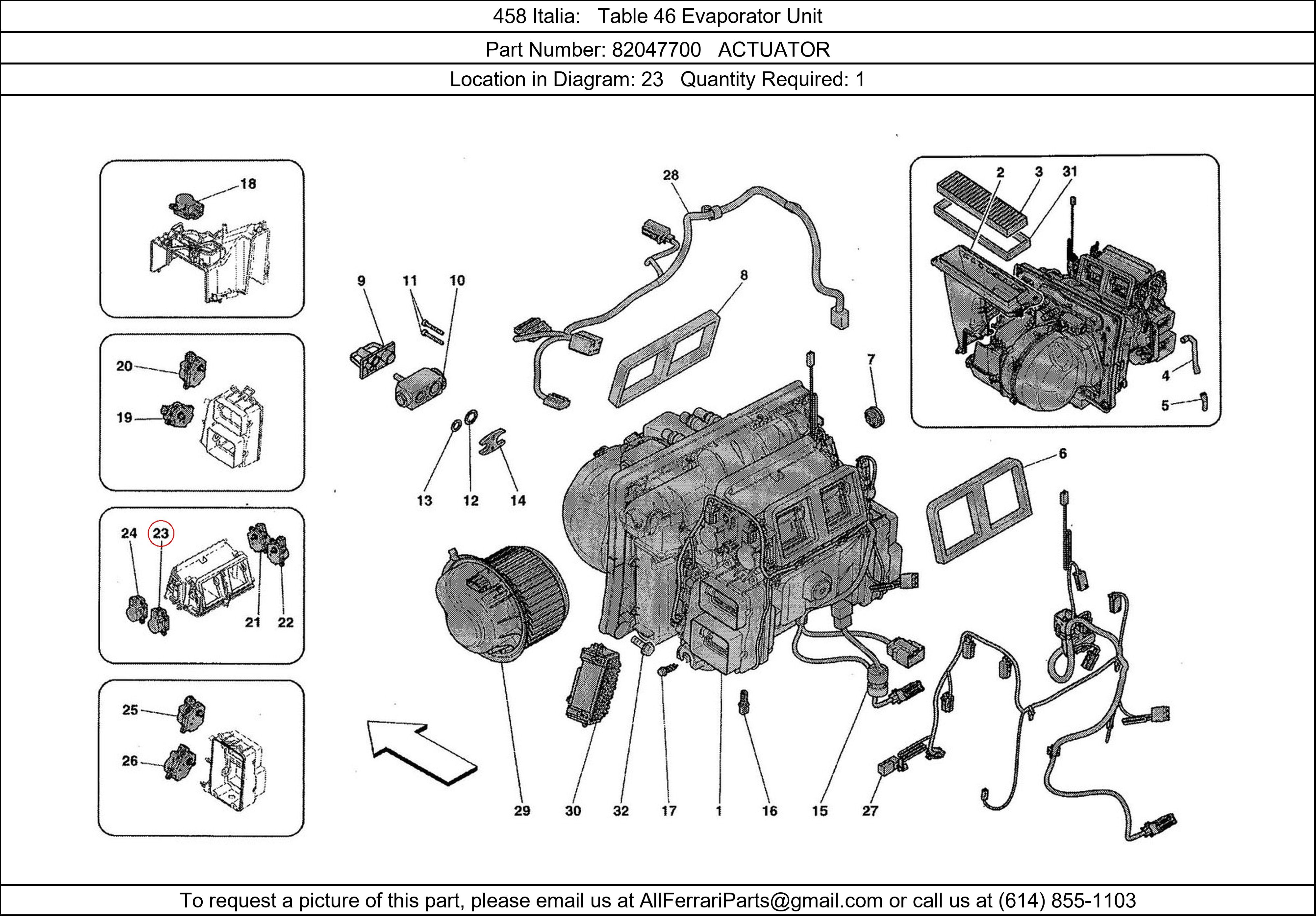 Ferrari Part 82047700