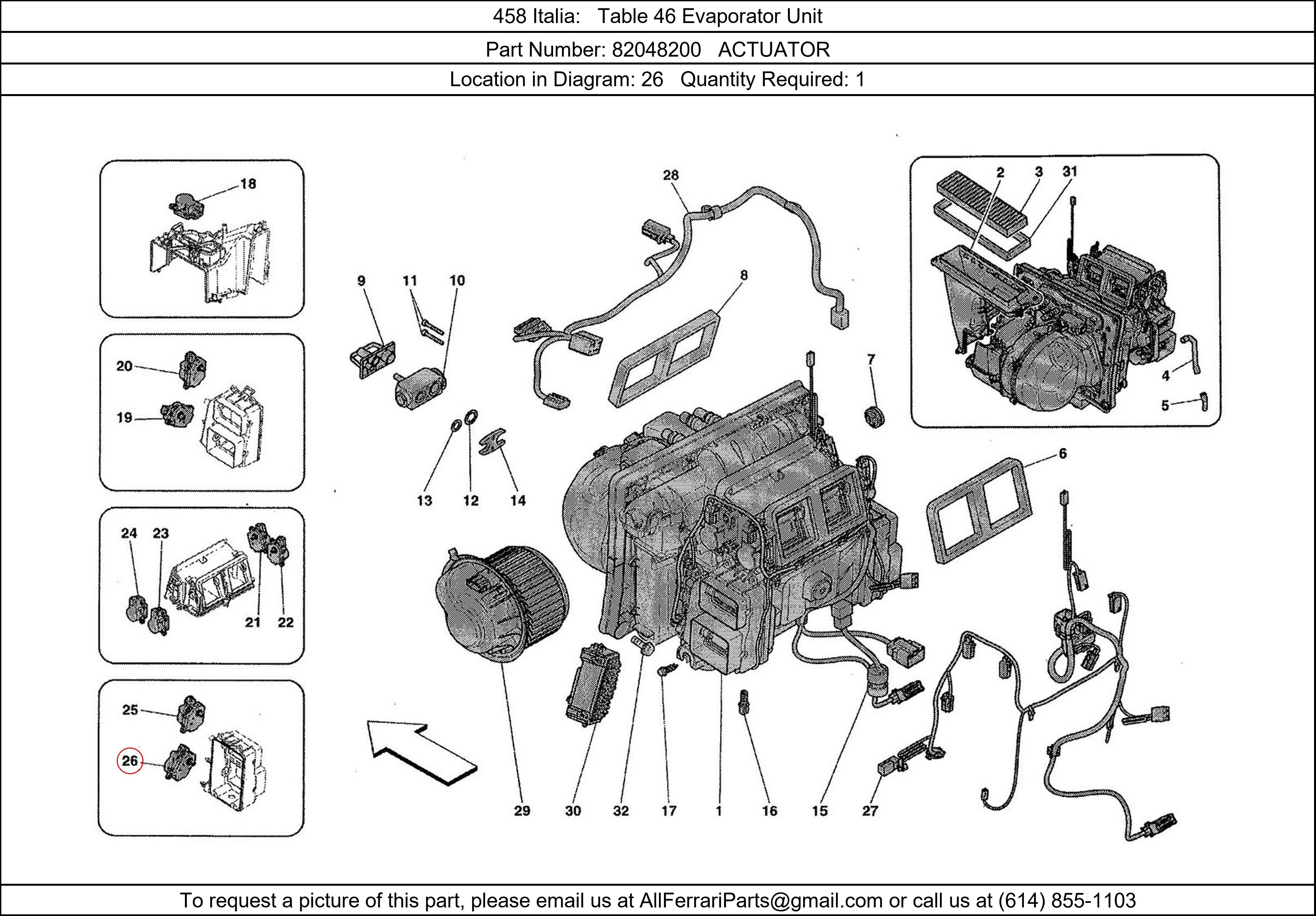 Ferrari Part 82048200