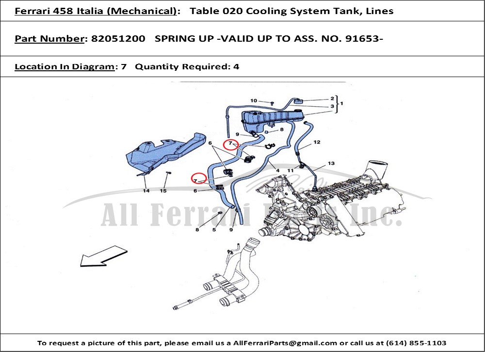 Ferrari Part 82051200