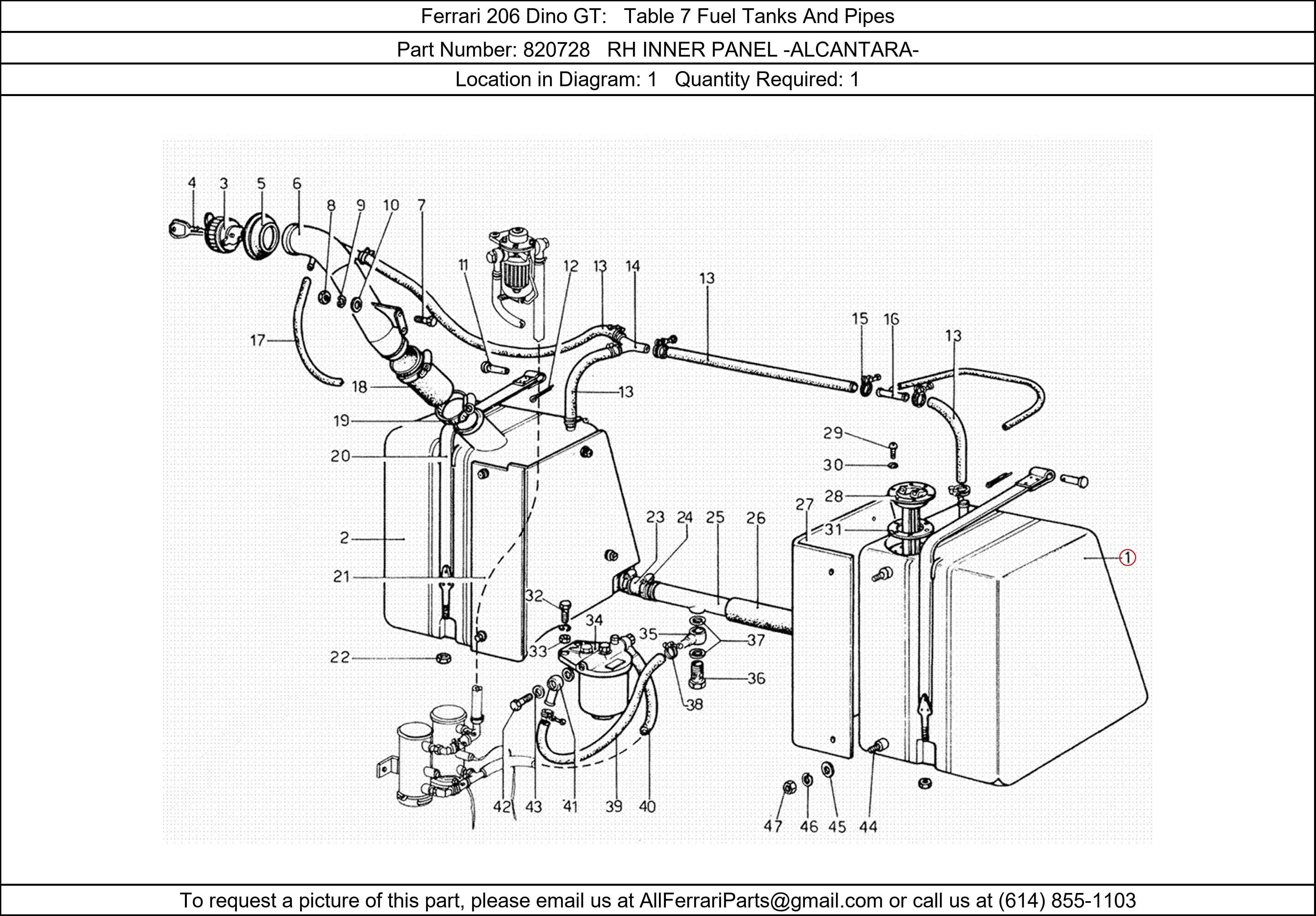 Ferrari Part 820728