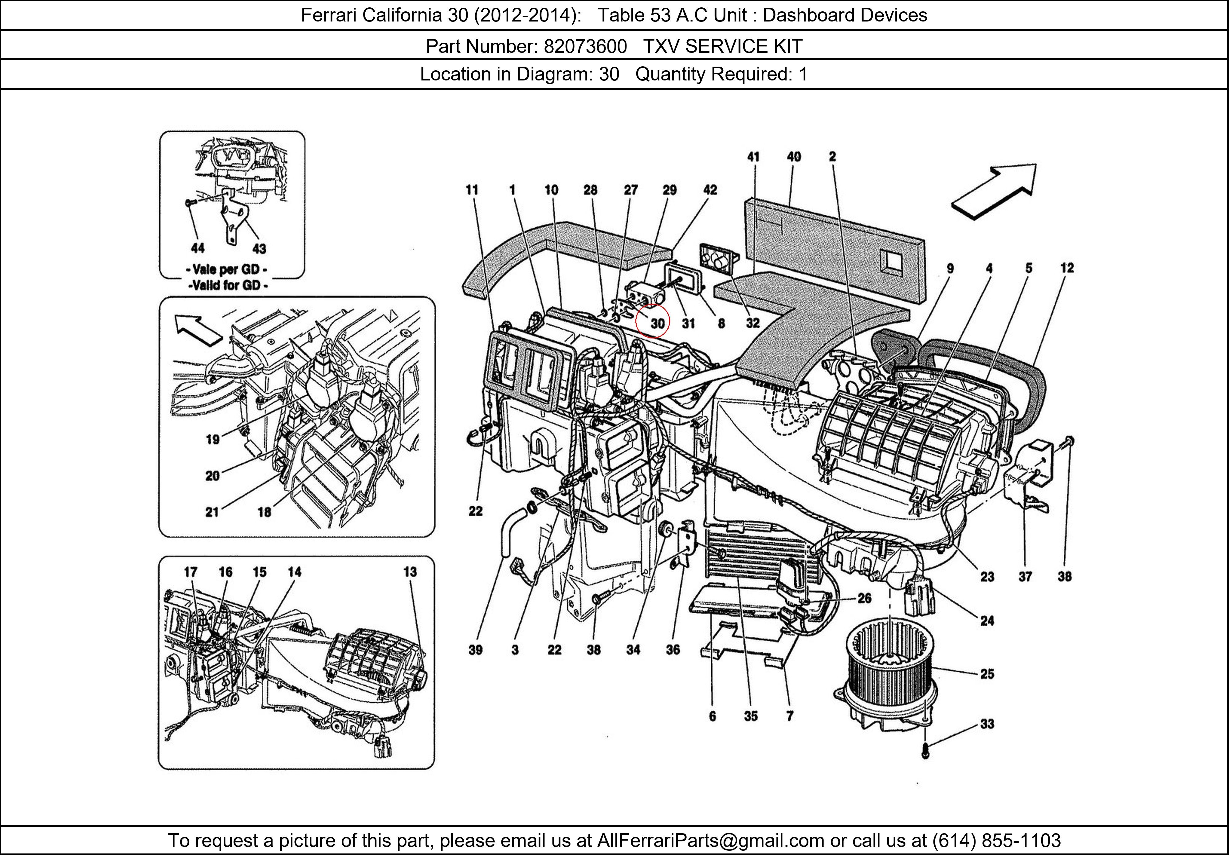 Ferrari Part 82073600