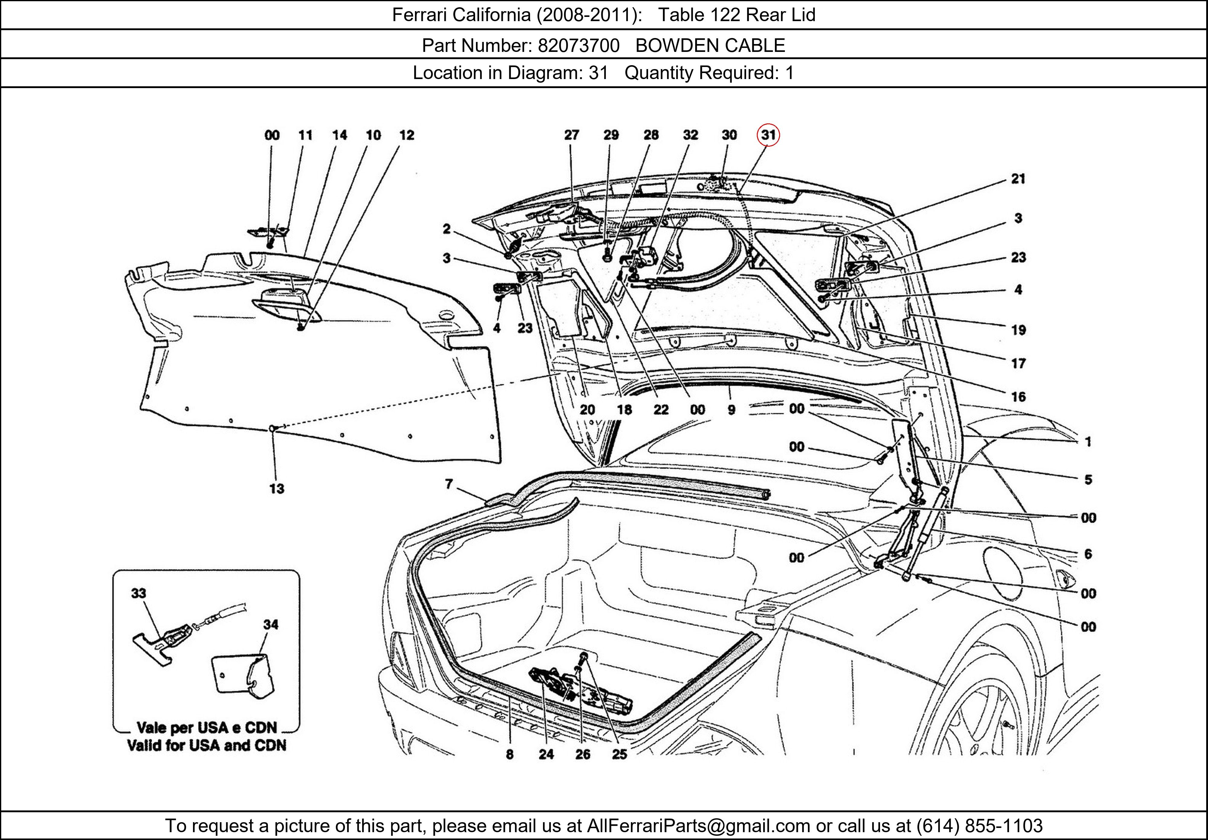 Ferrari Part 82073700