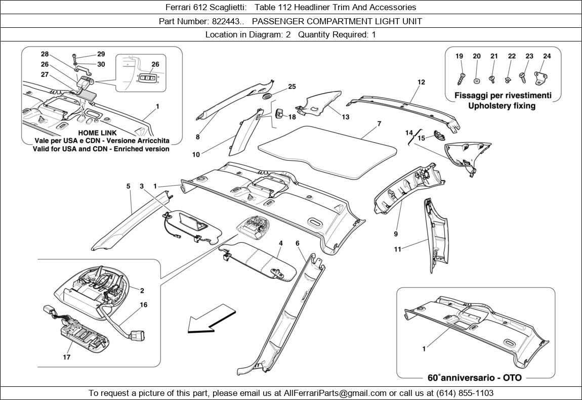 Ferrari Part 822443..