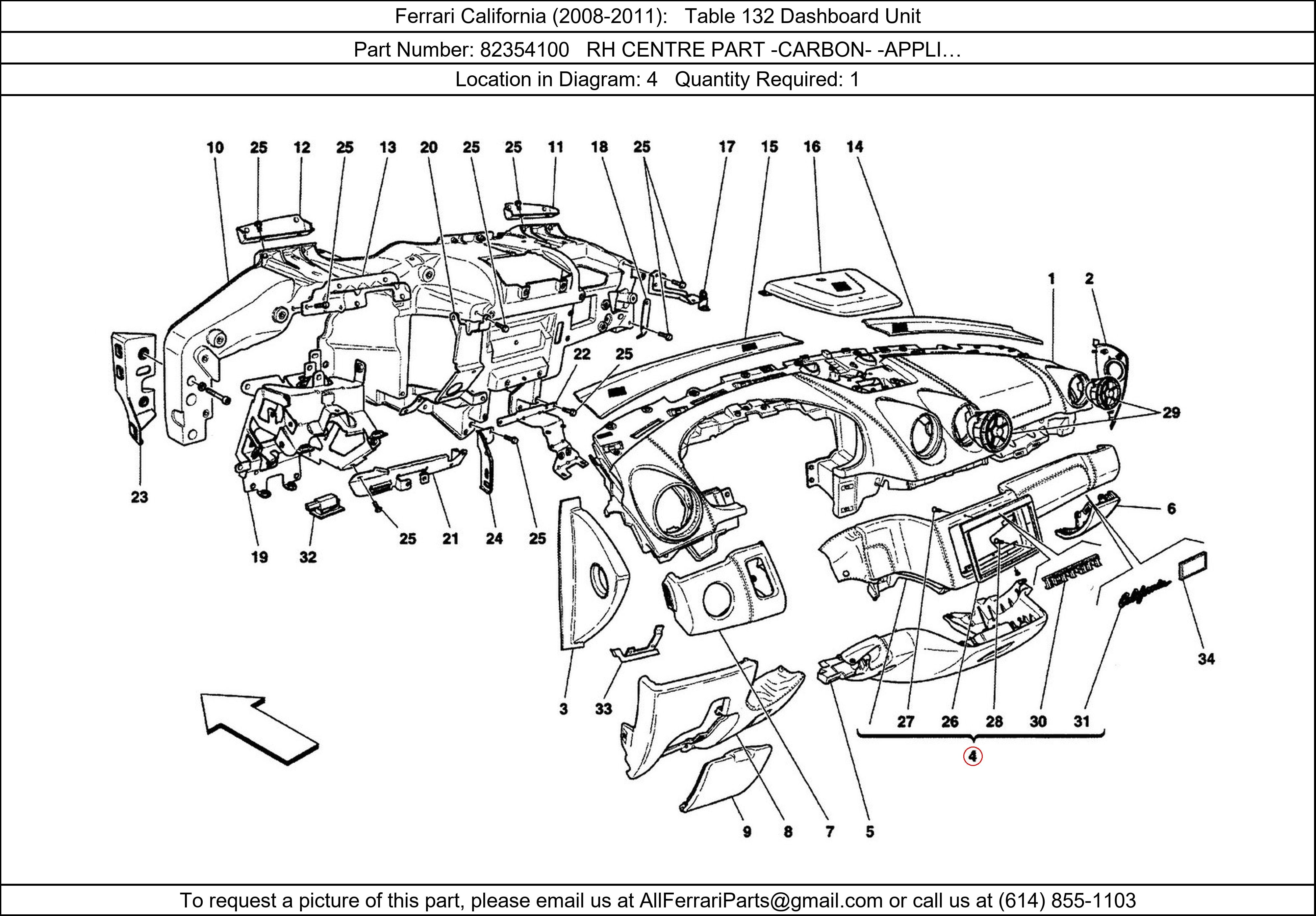 Ferrari Part 82354100