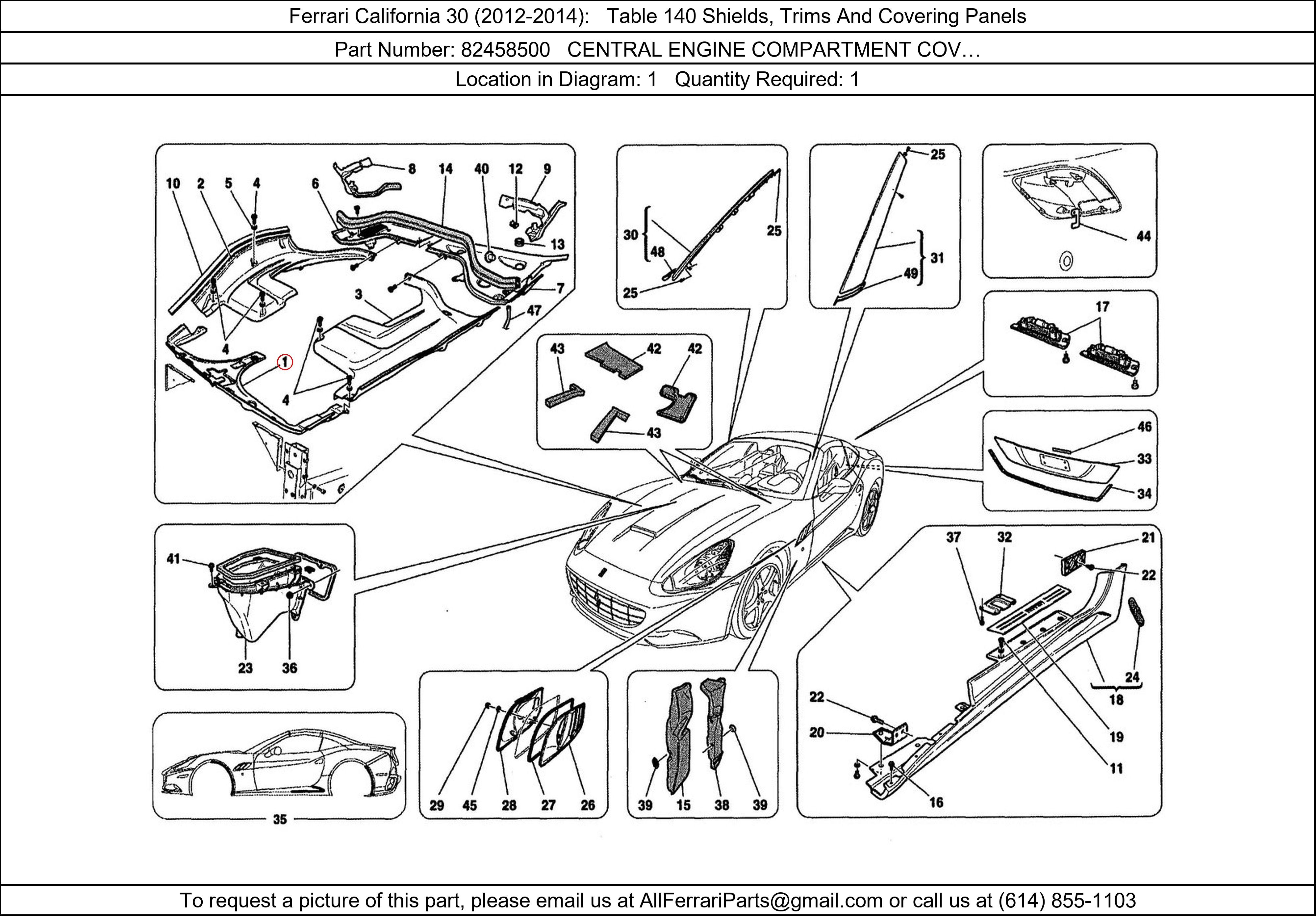 Ferrari Part 82458500