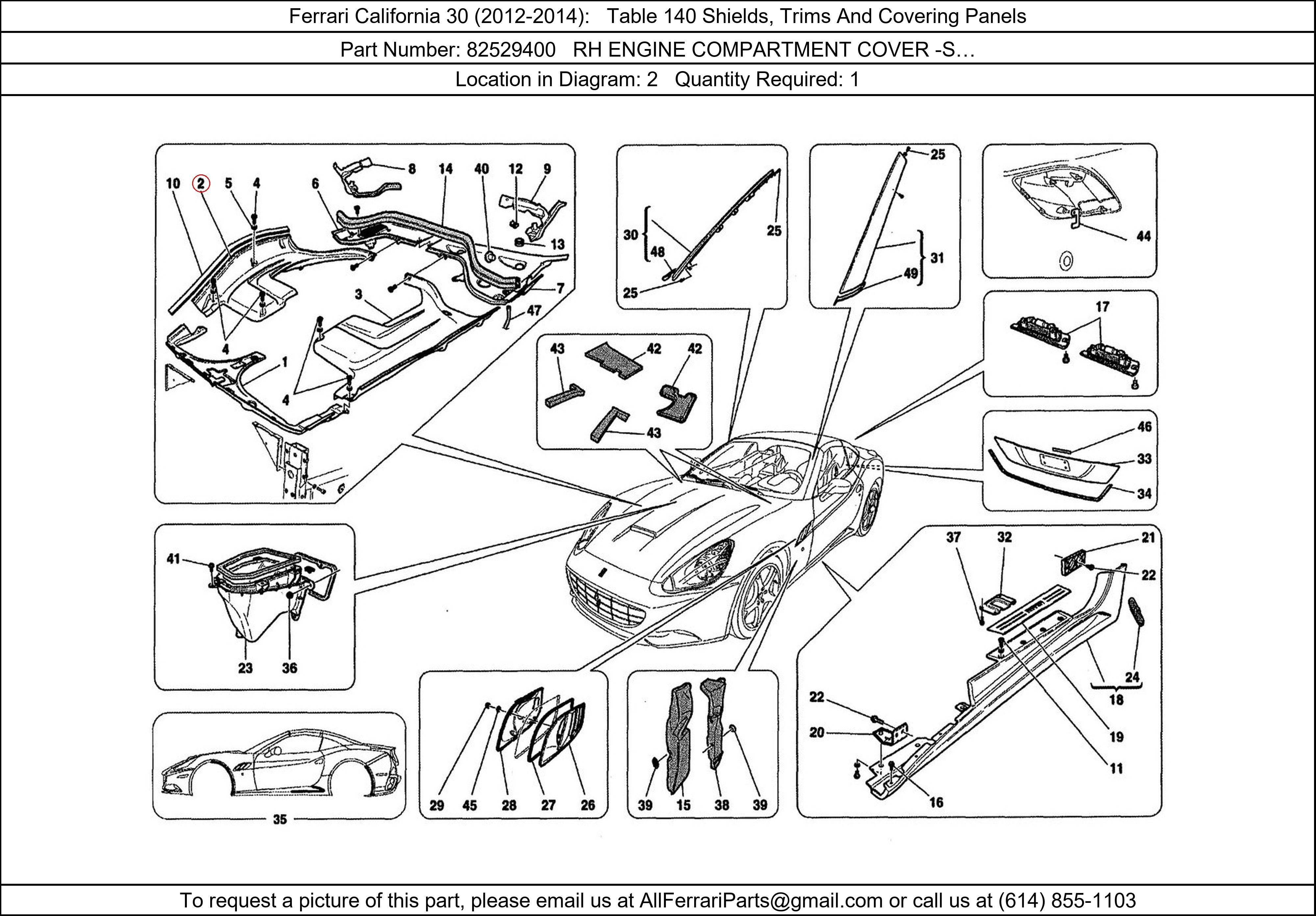 Ferrari Part 82529400