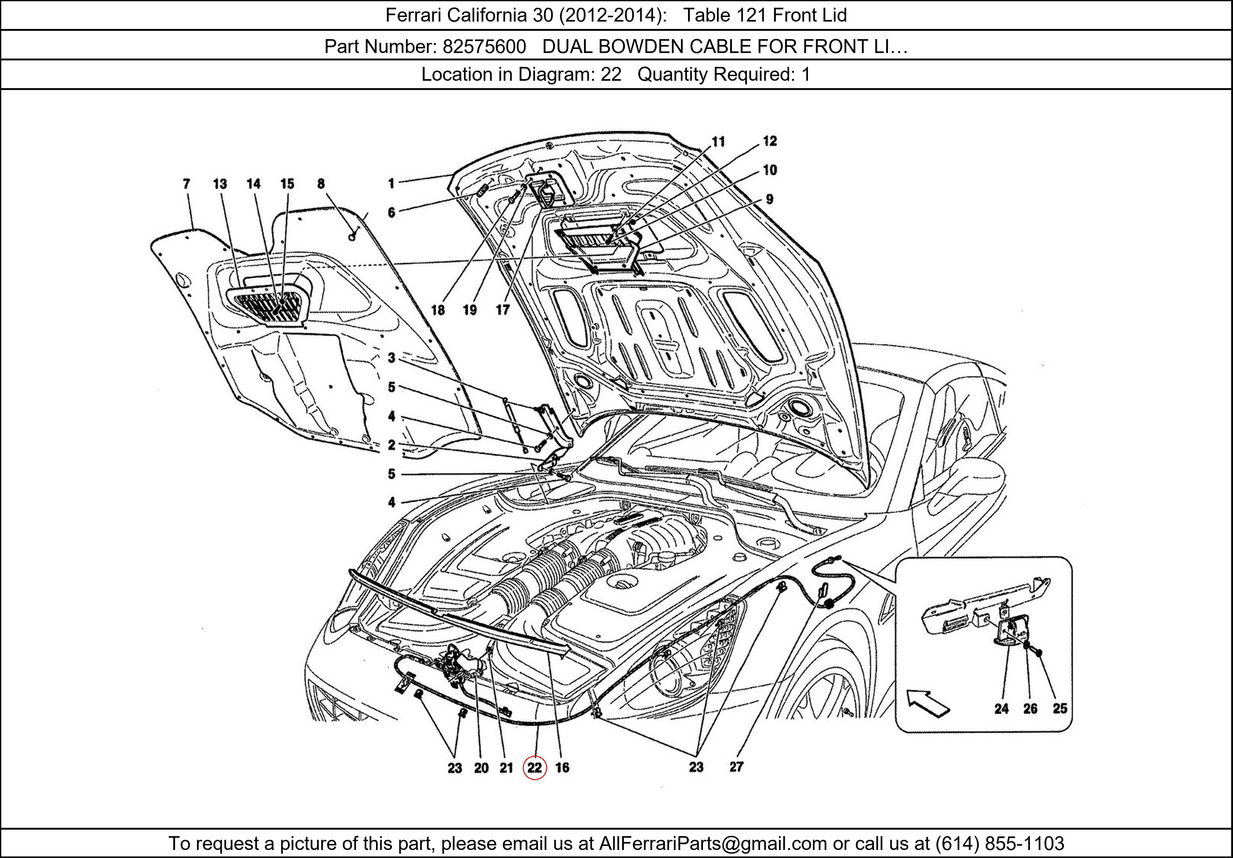 Ferrari Part 82575600