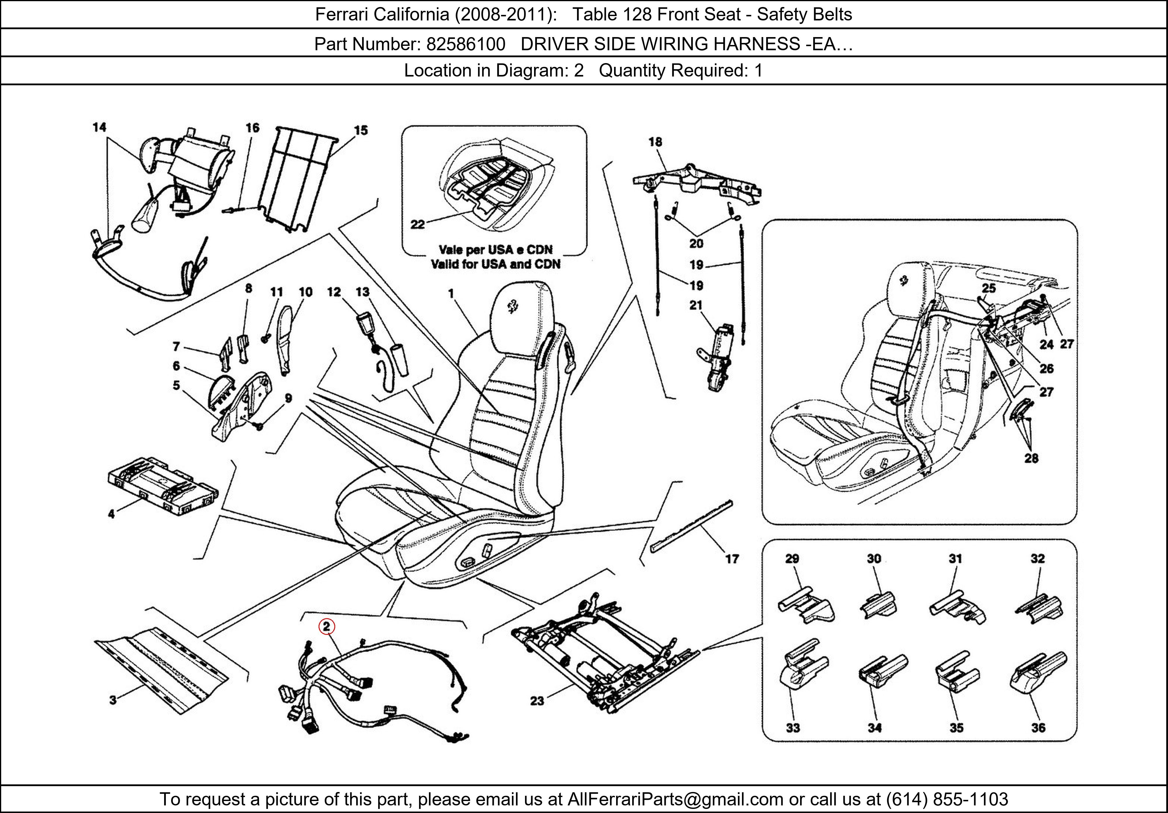 Ferrari Part 82586100