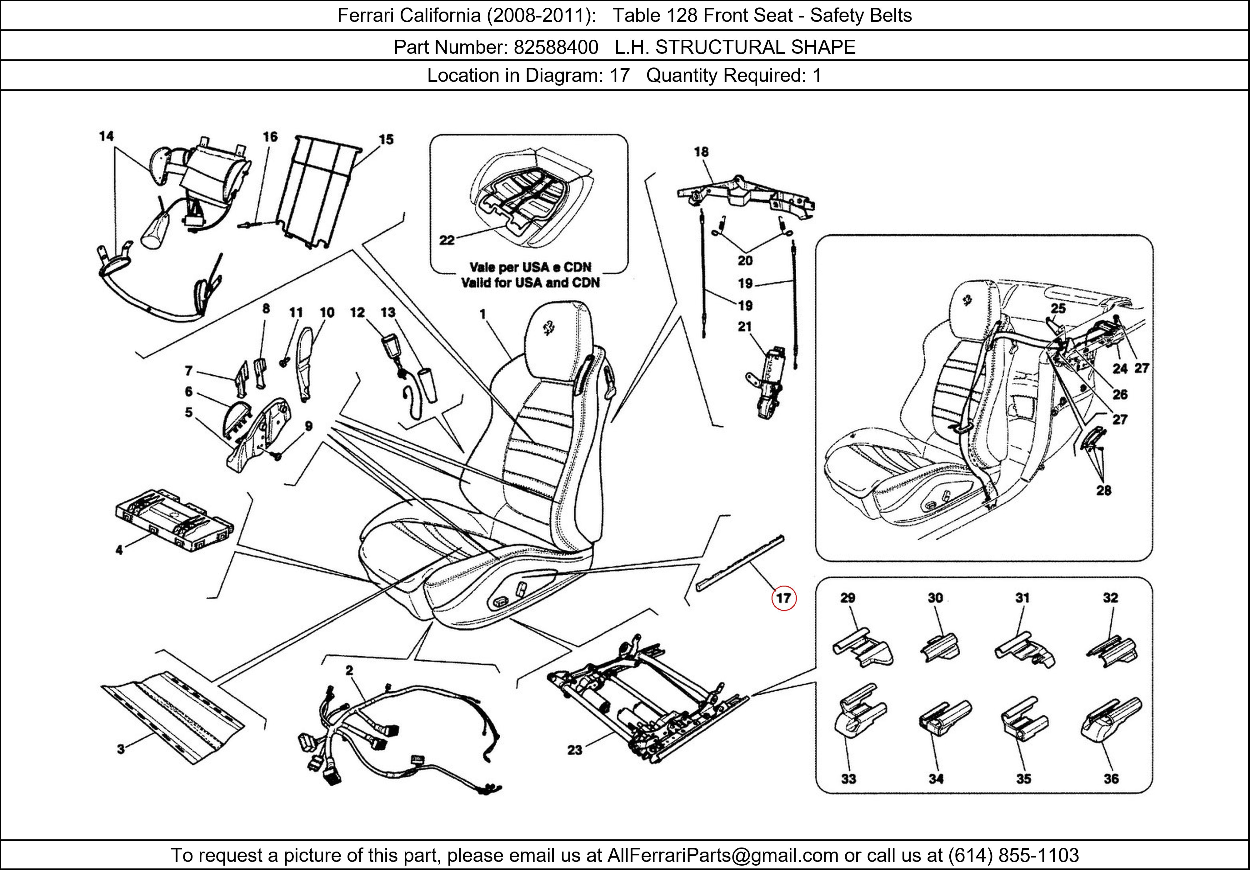 Ferrari Part 82588400