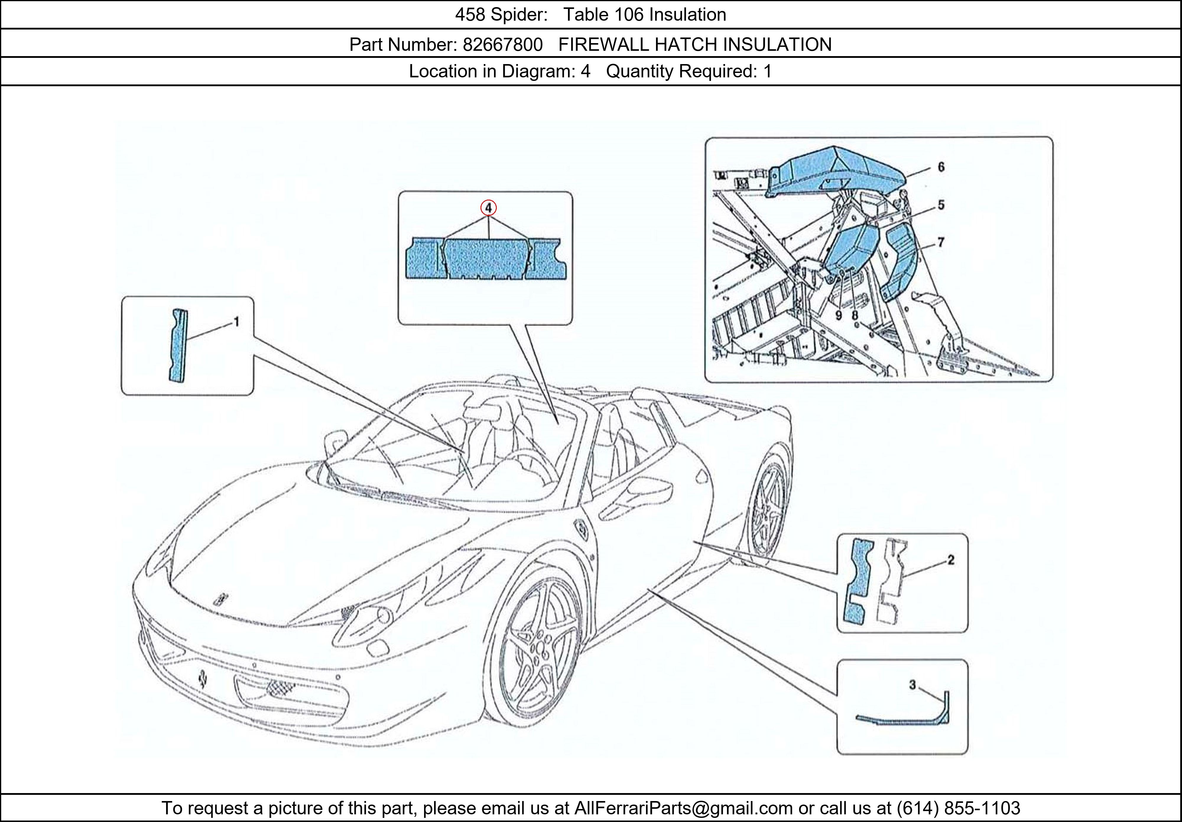 Ferrari Part 82667800
