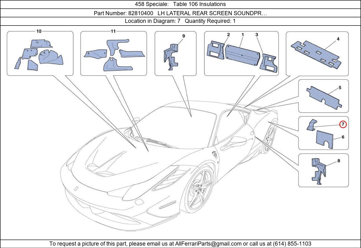Ferrari Part 82810400