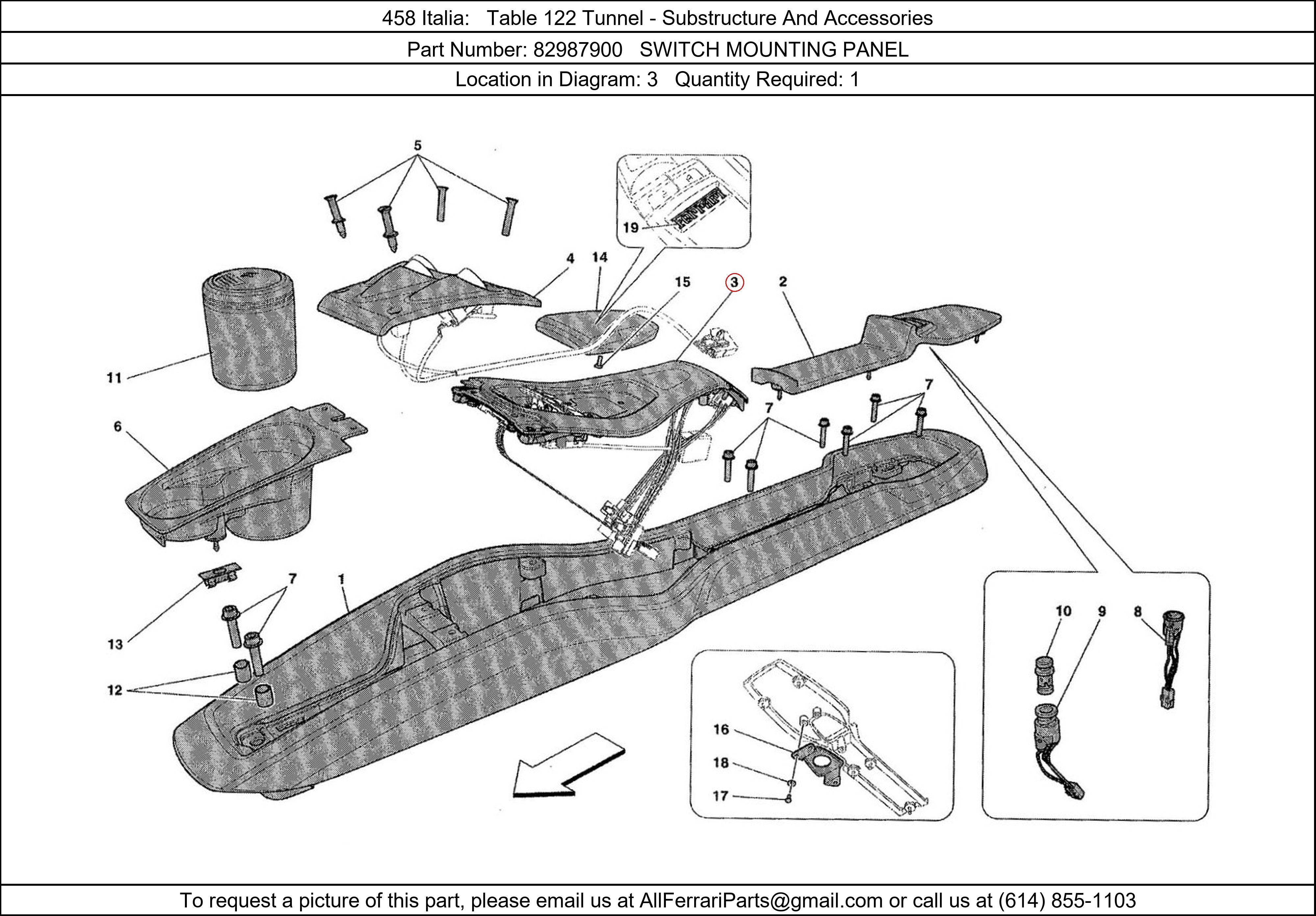 Ferrari Part 82987900