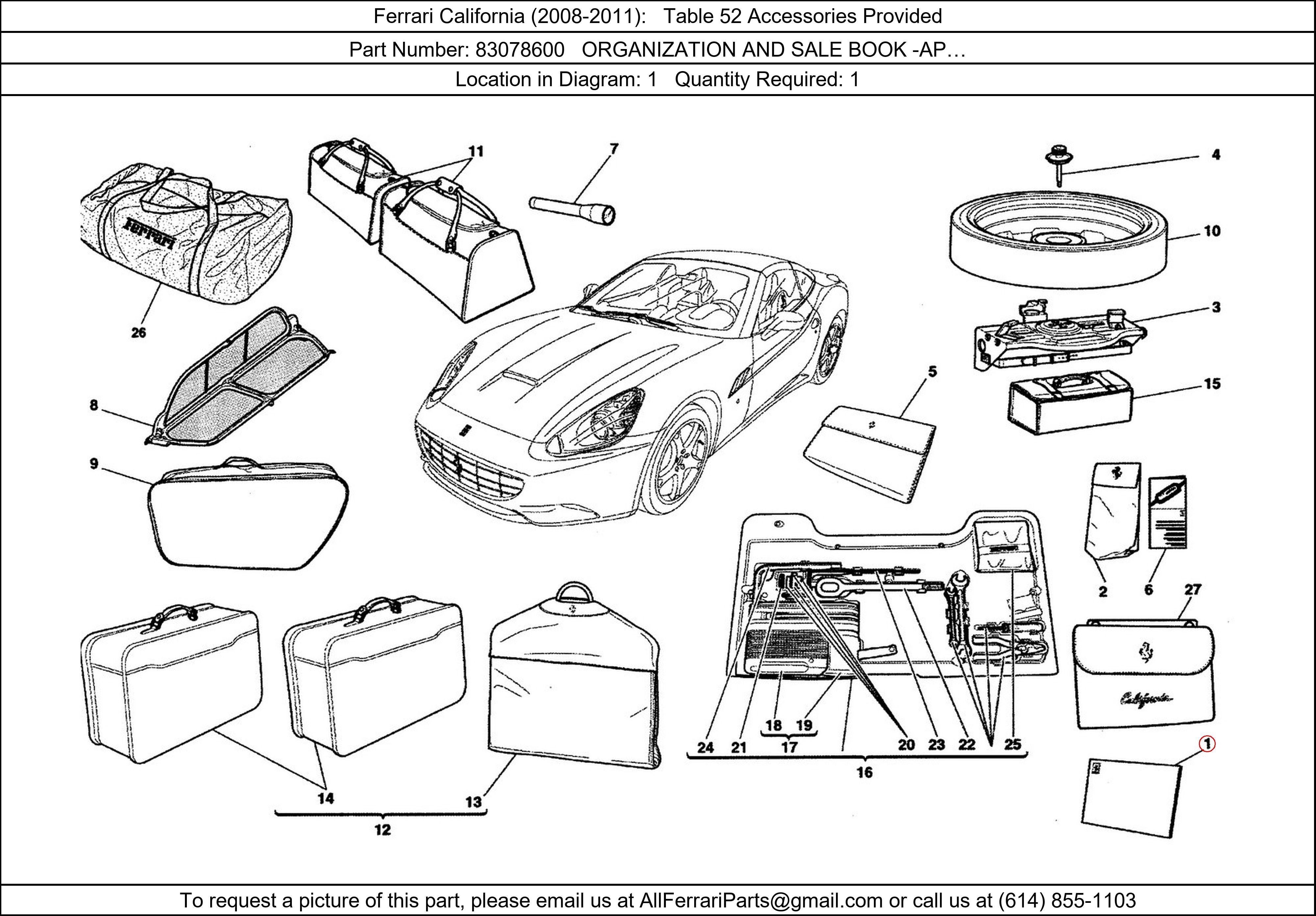 Ferrari Part 83078600