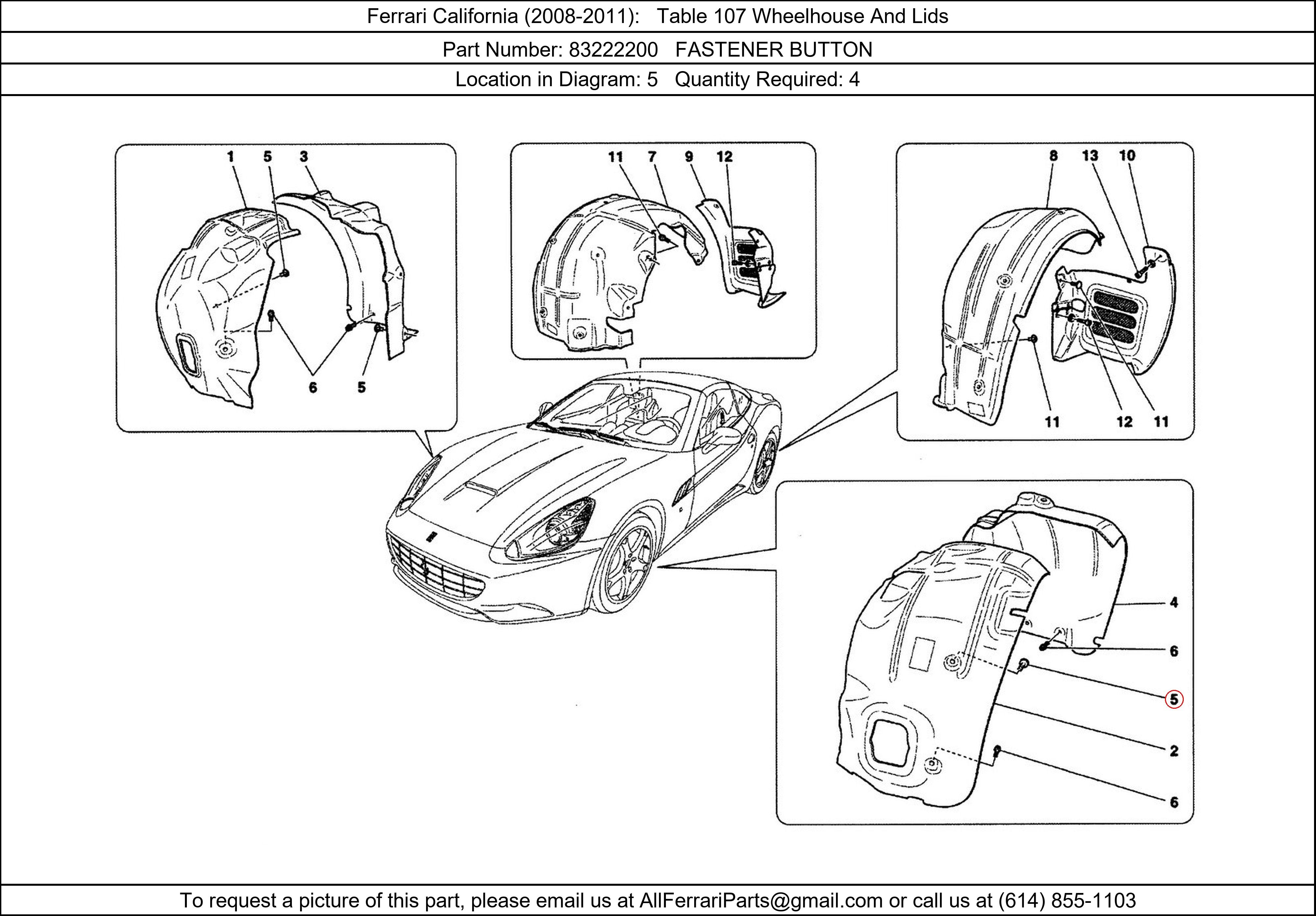 Ferrari Part 83222200