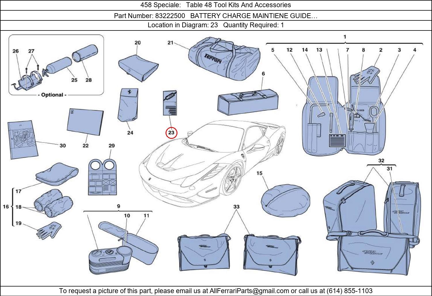 Ferrari Part 83222500