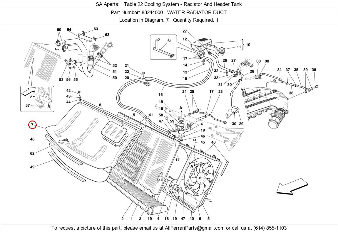 Ferrari Part 83244000