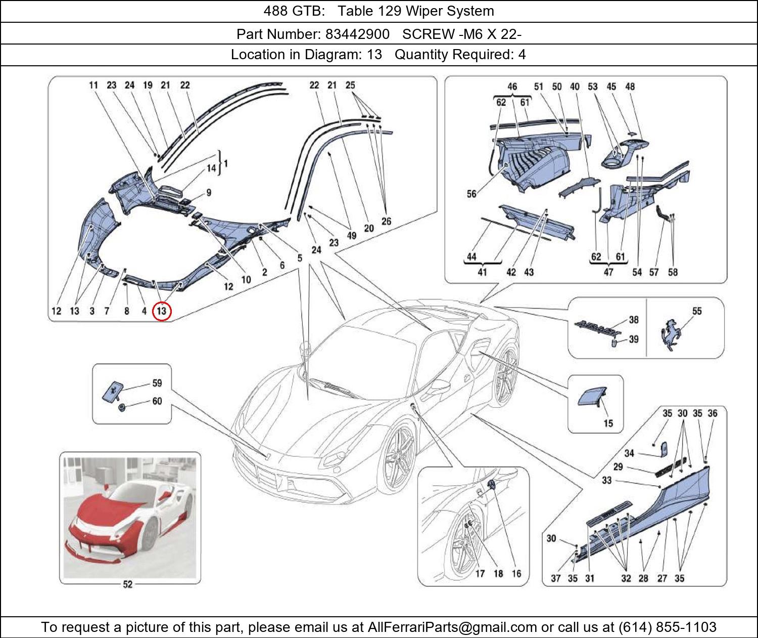 Ferrari Part 83442900