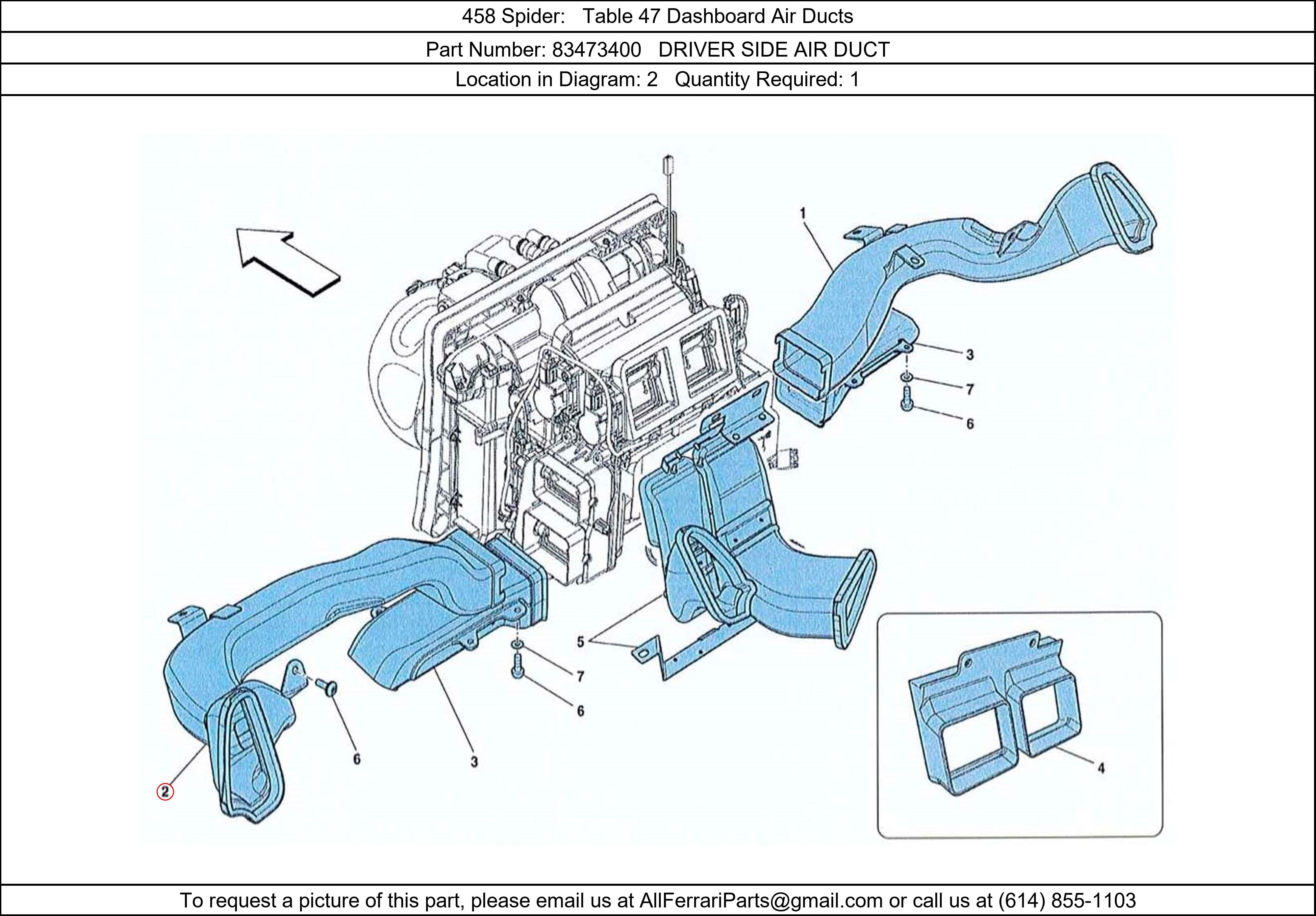 Ferrari Part 83473400