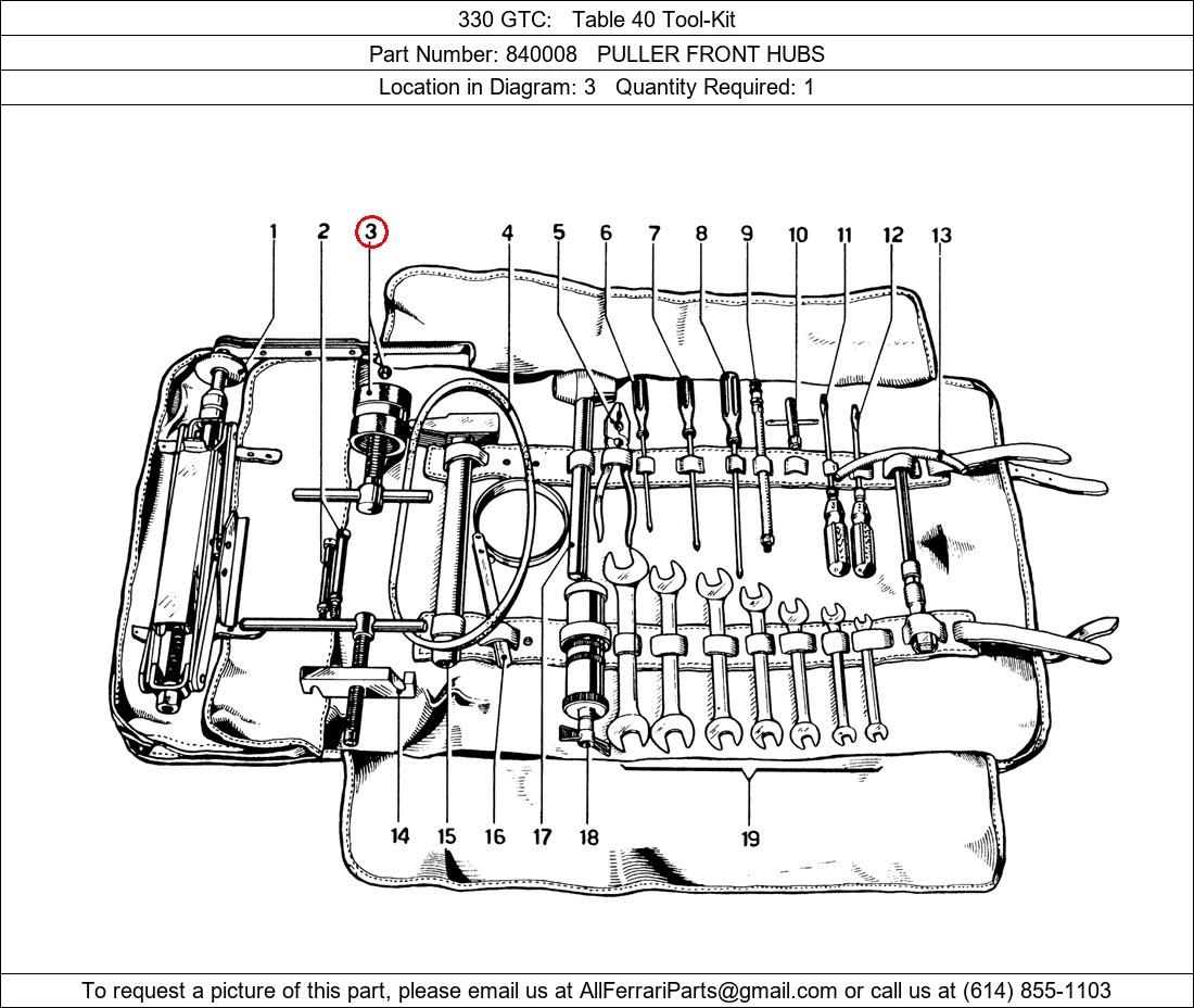 Ferrari Part 840008