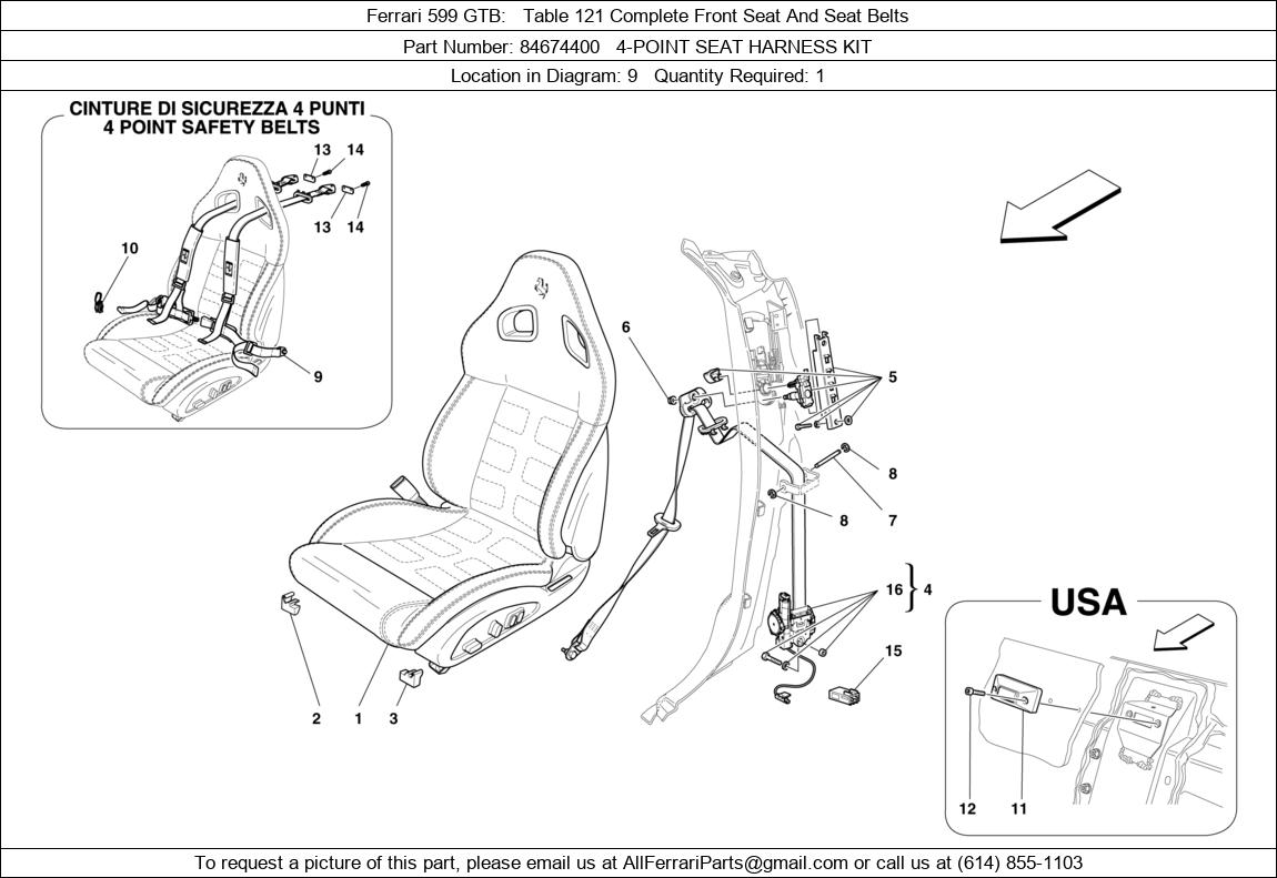 Ferrari Part 84674400
