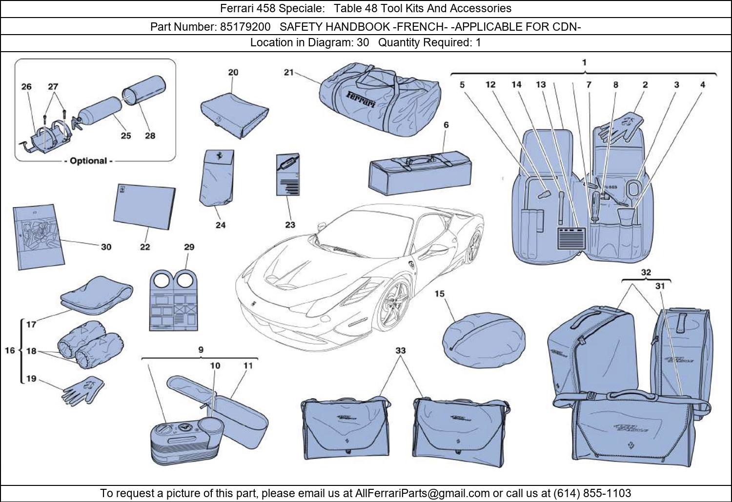 Ferrari Part 85179200