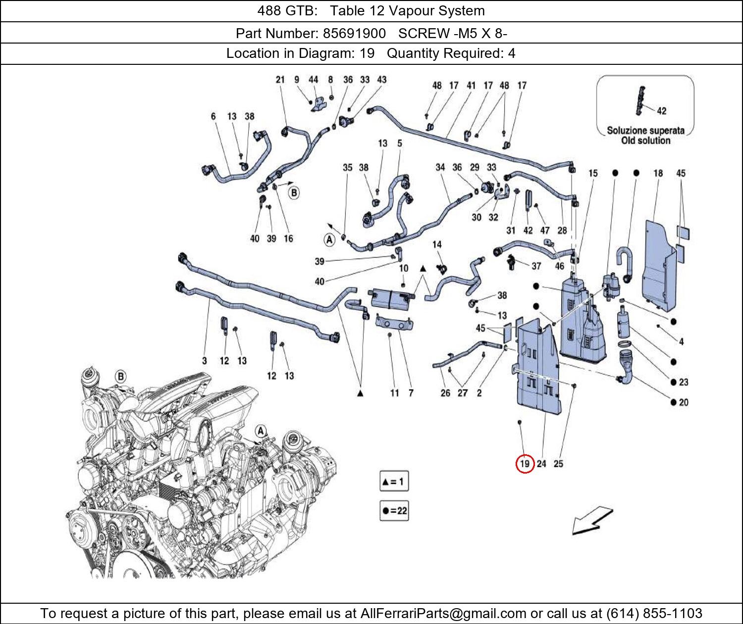 Ferrari Part 85691900