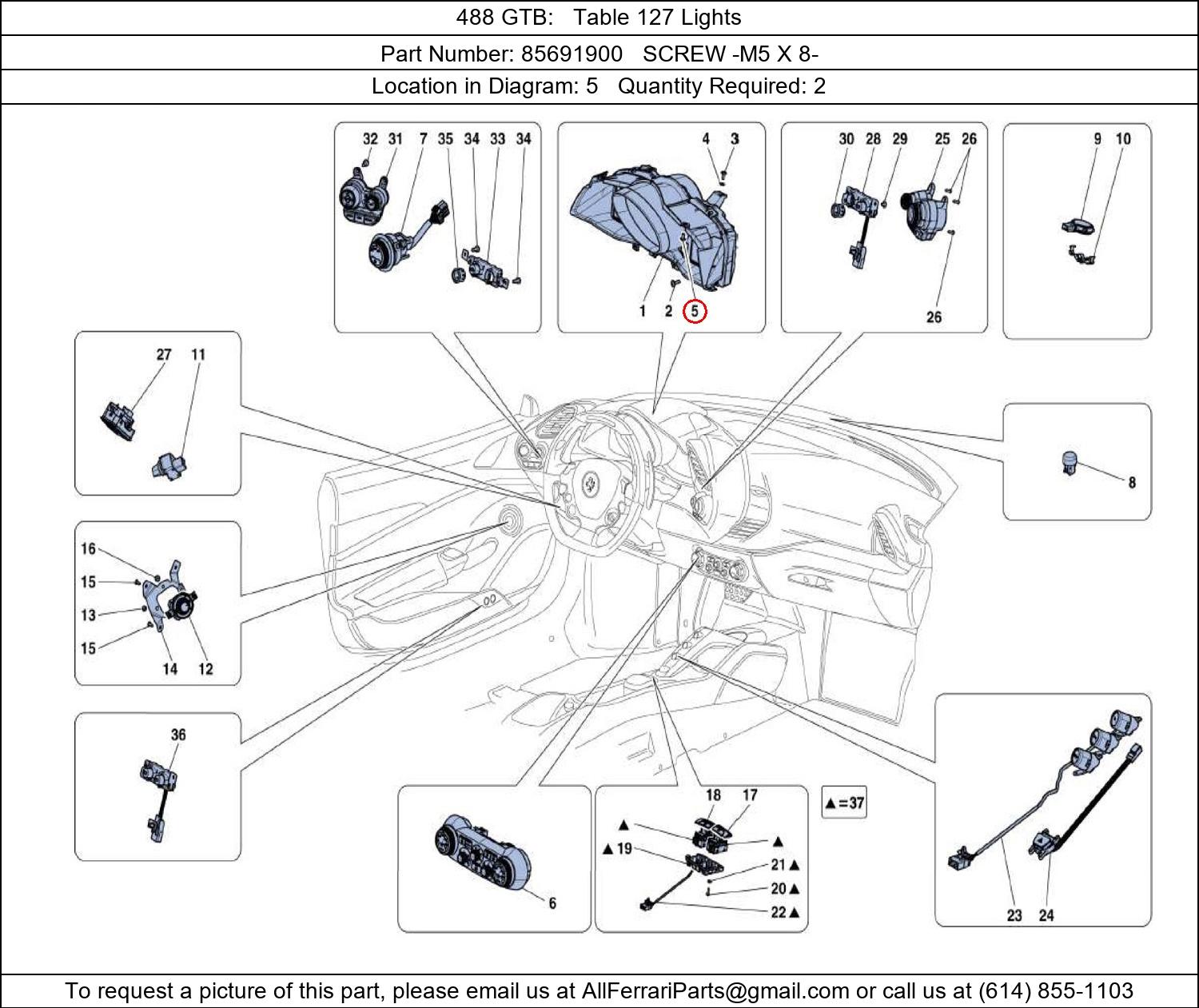 Ferrari Part 85691900