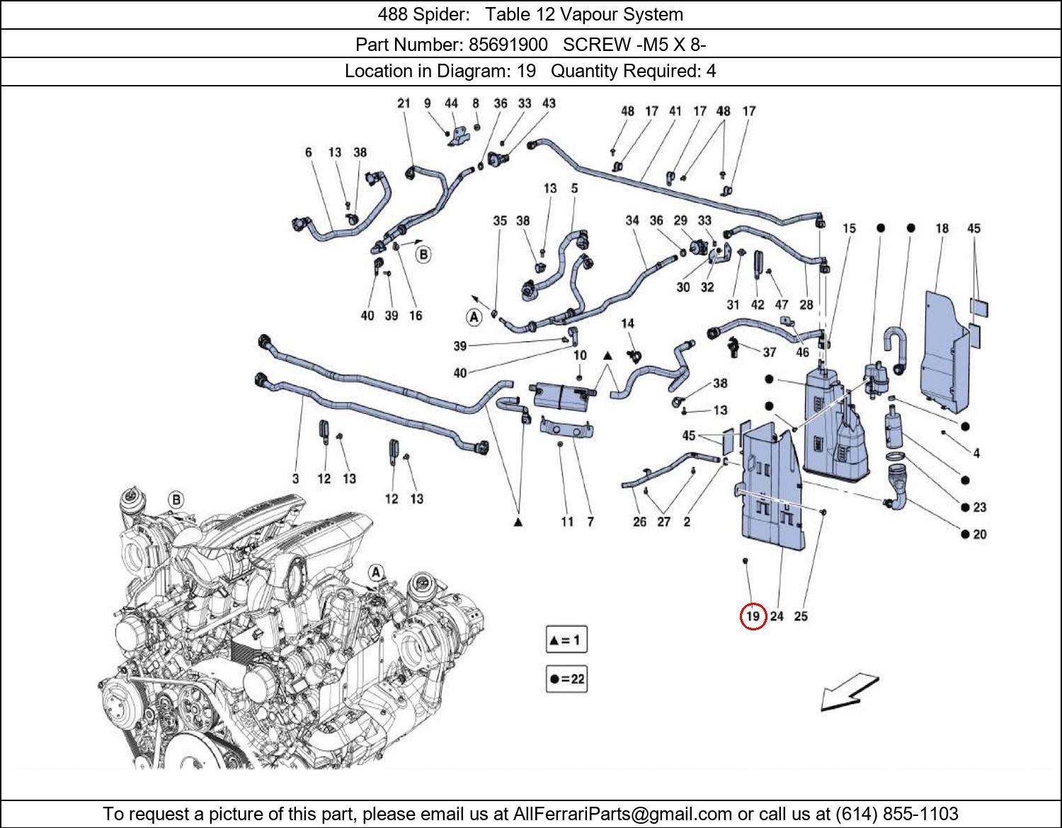 Ferrari Part 85691900