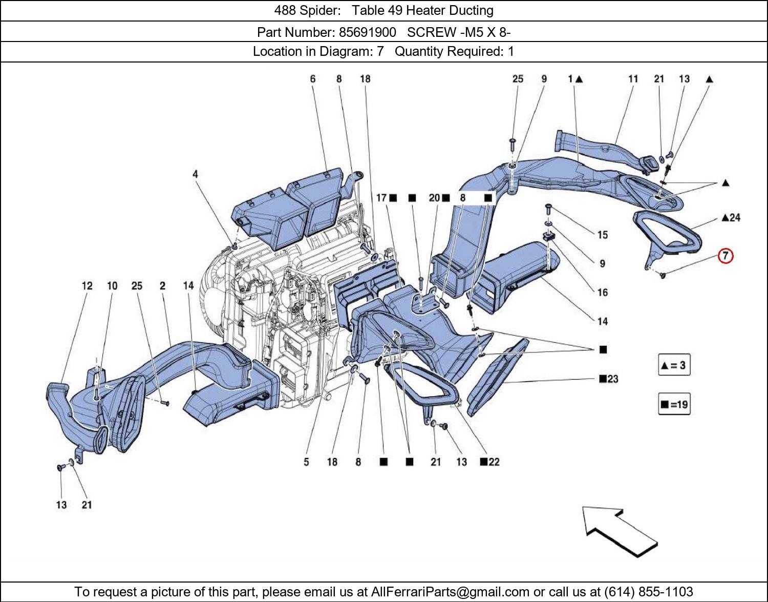 Ferrari Part 85691900