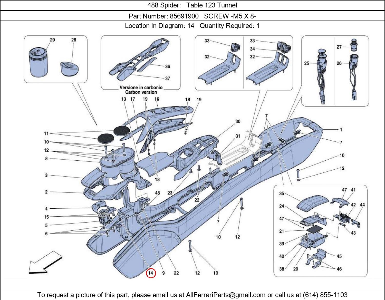 Ferrari Part 85691900