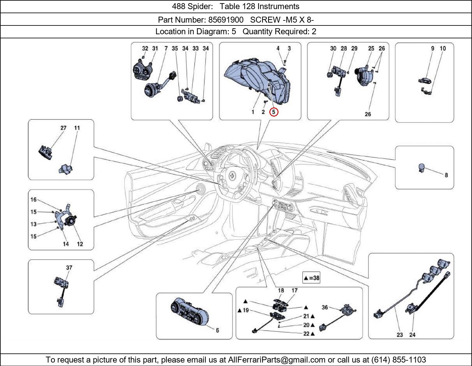 Ferrari Part 85691900