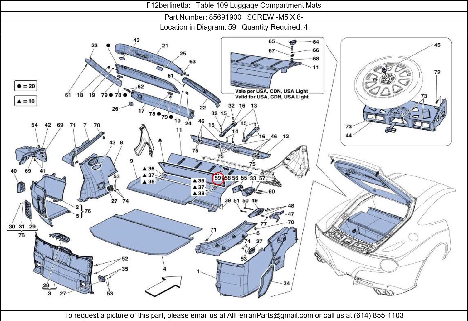 Ferrari Part 85691900