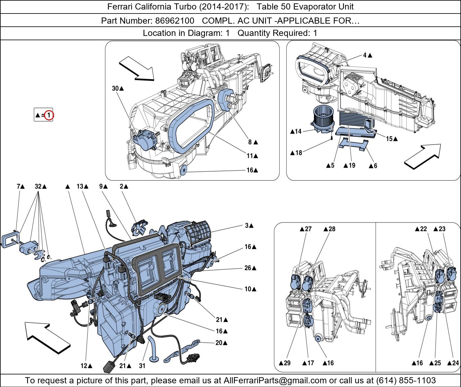 Ferrari Part 86962100