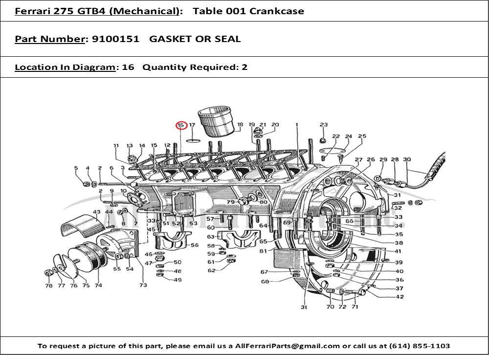 Ferrari Part 9100151