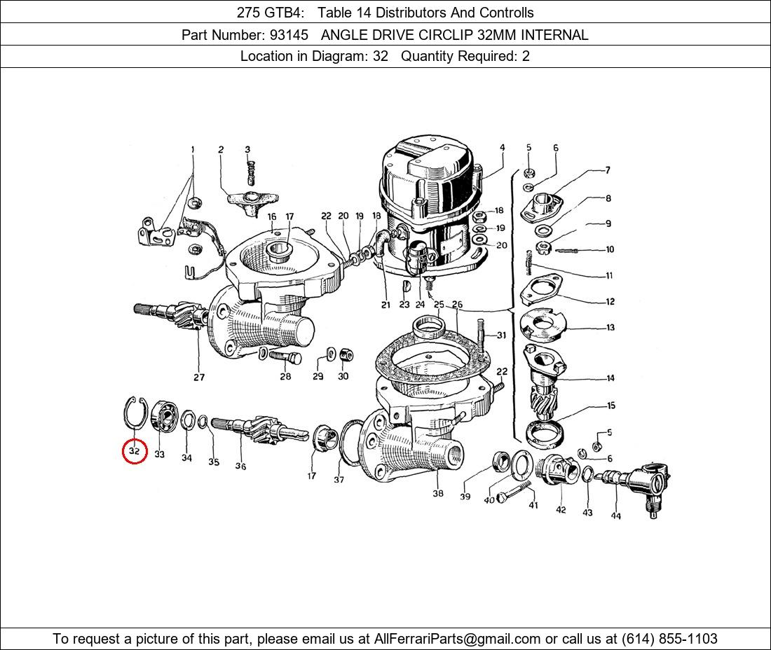 Ferrari Part 93145