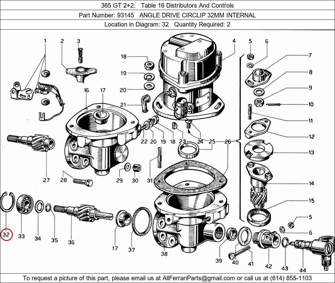 Ferrari Part 93145